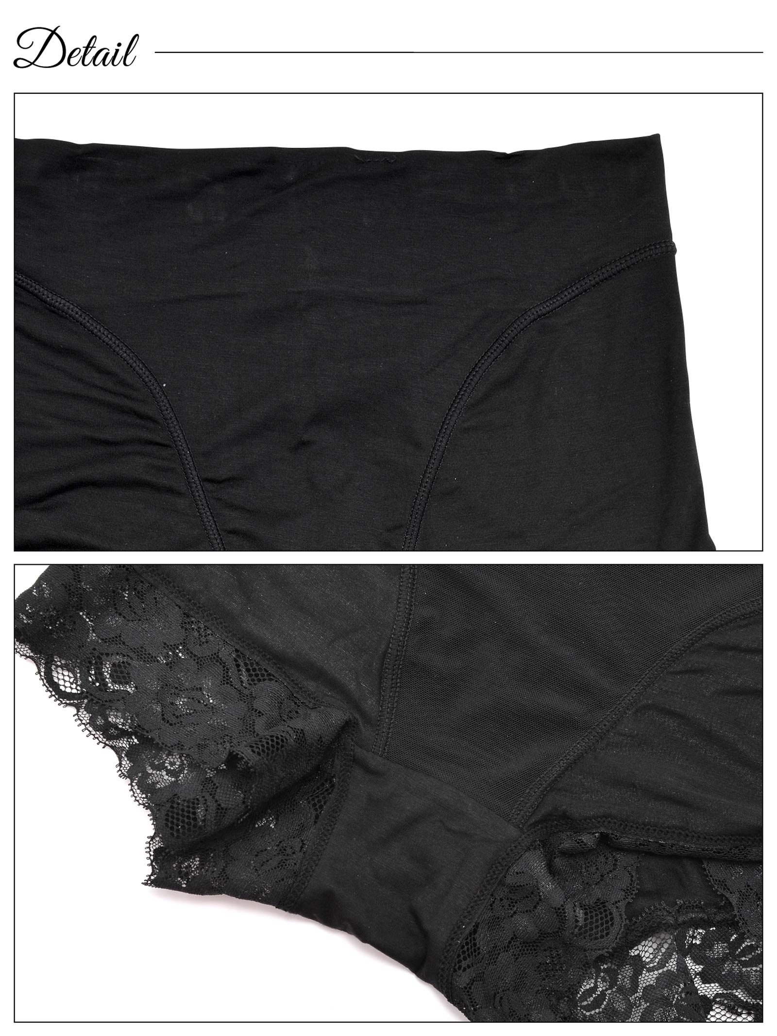 6/26新作!モダールレース1分丈ショーツガードル