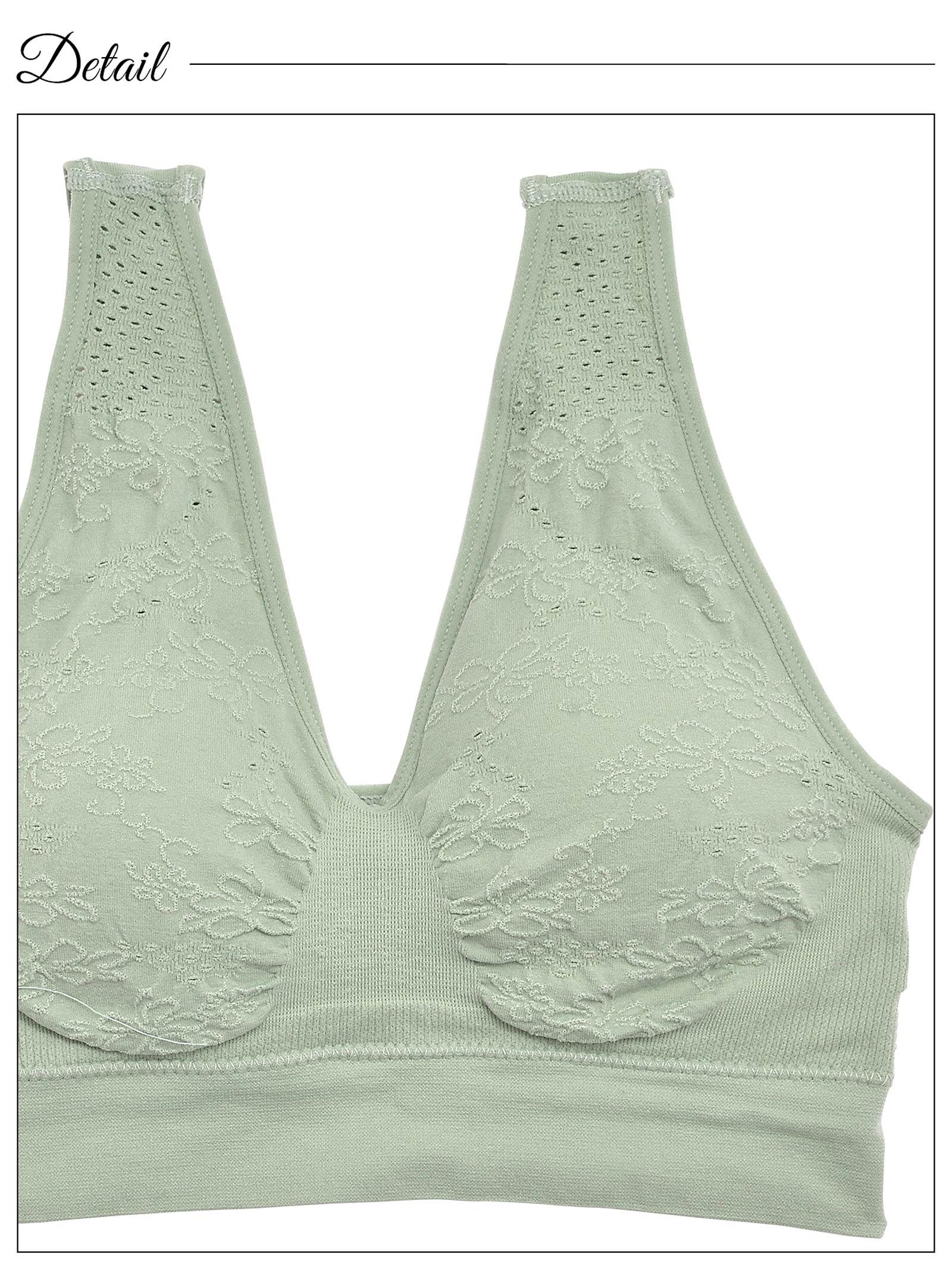 【ノンワイヤー】フラワースムースフィットブラジャー単品 - 【公式】247Lingerie