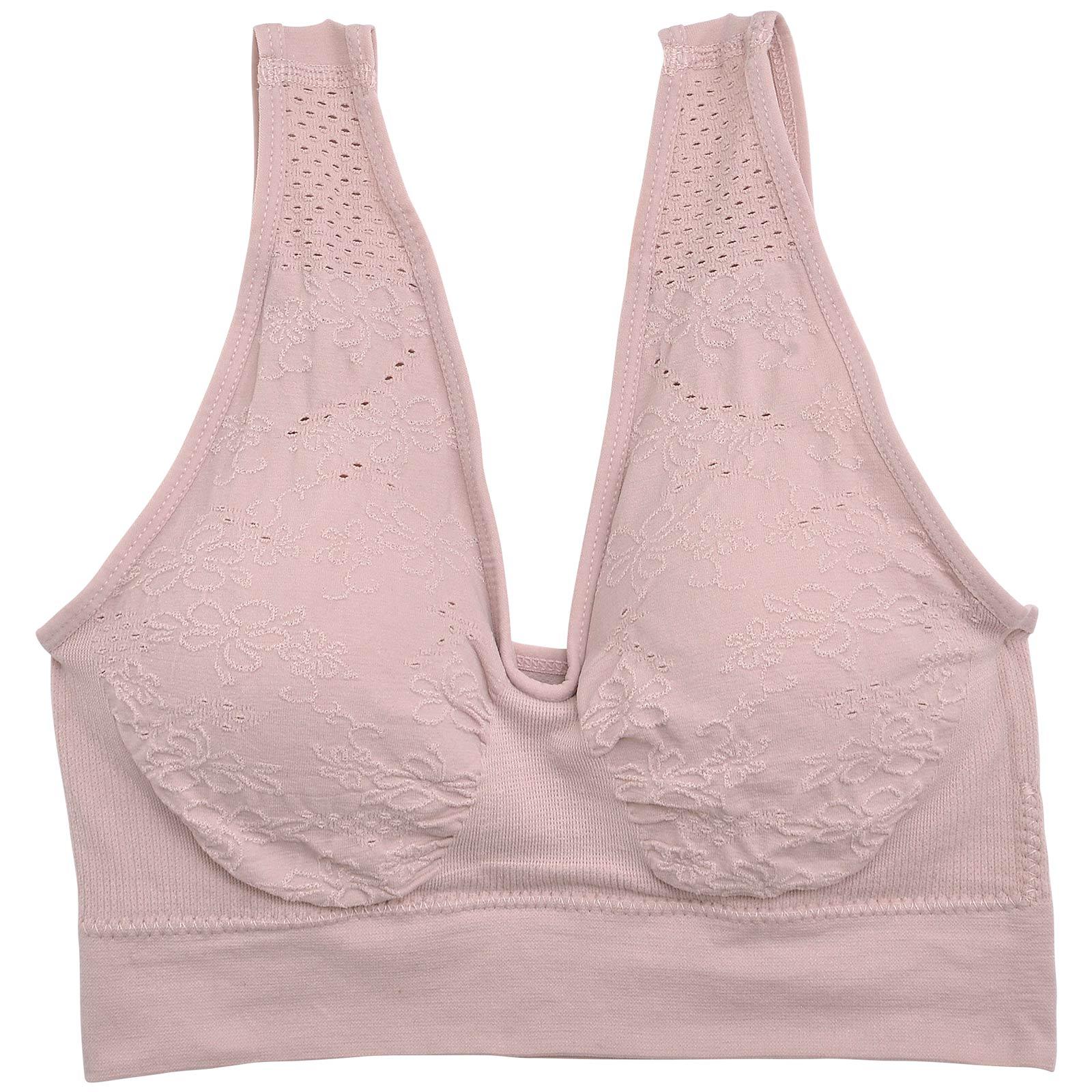 【ノンワイヤー】フラワースムースフィットブラジャー単品 - 【公式】247Lingerie