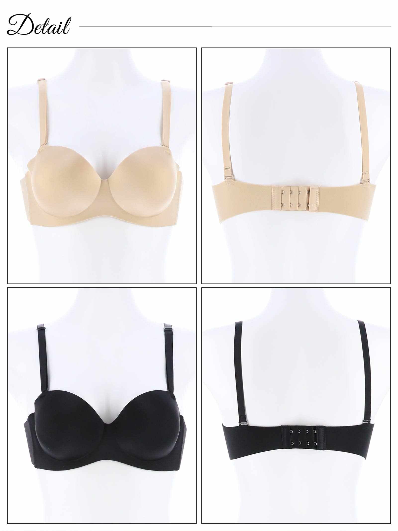 1/22新作!【ノンワイヤー】シンプルボリュームアップ育乳脇高ブラジャー単品