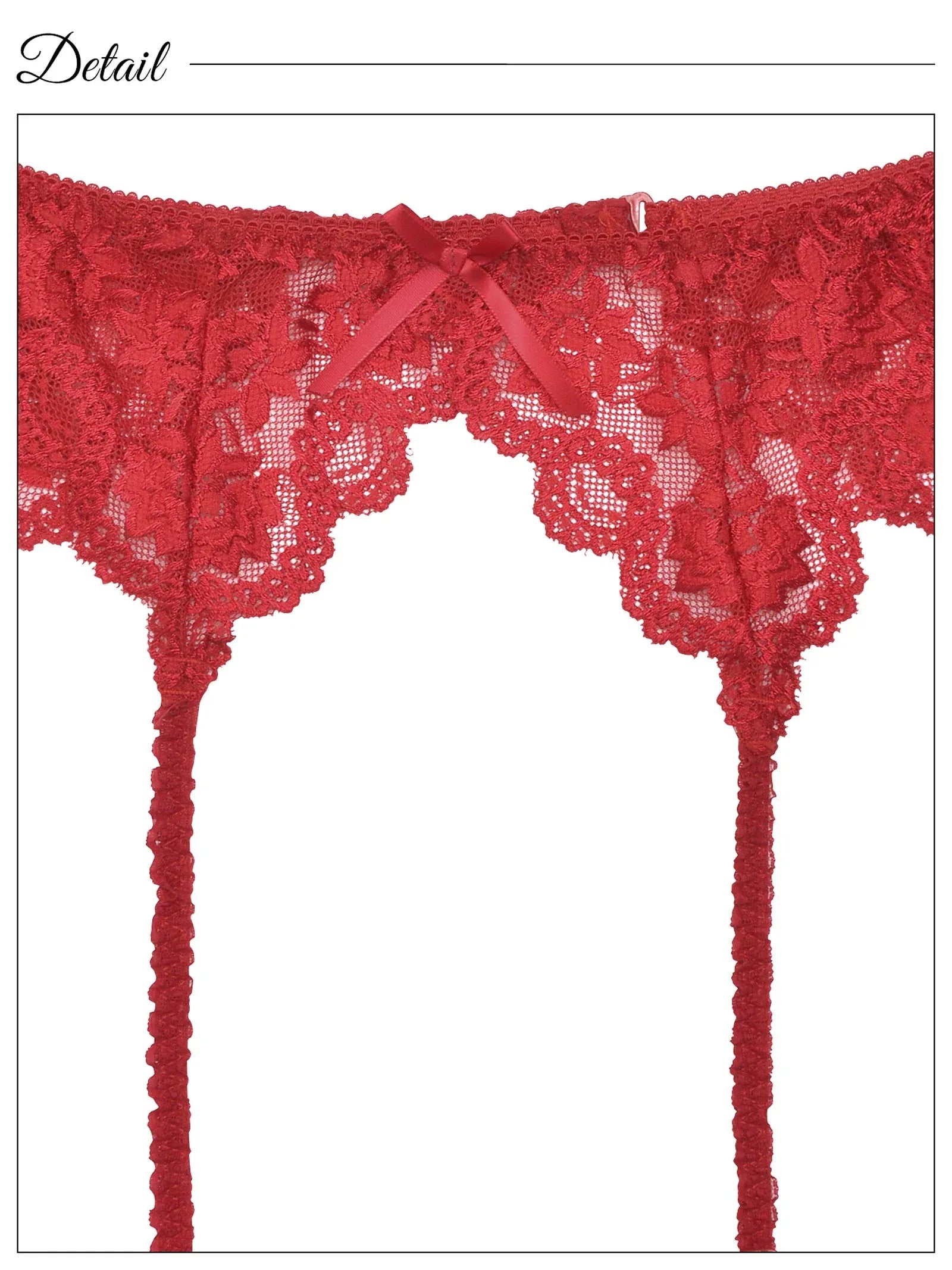 2/19再販!クラシカルフラワーX透けレースガーター付きショーツ - 【公式】247Lingerie