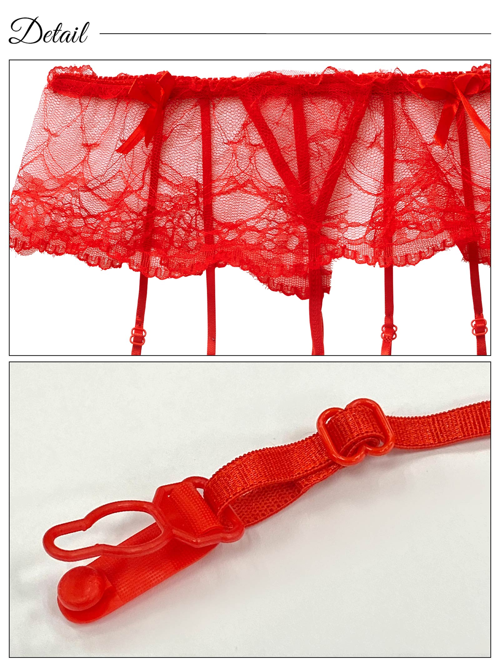 12/12再販!フリルレースガーターベルトセット