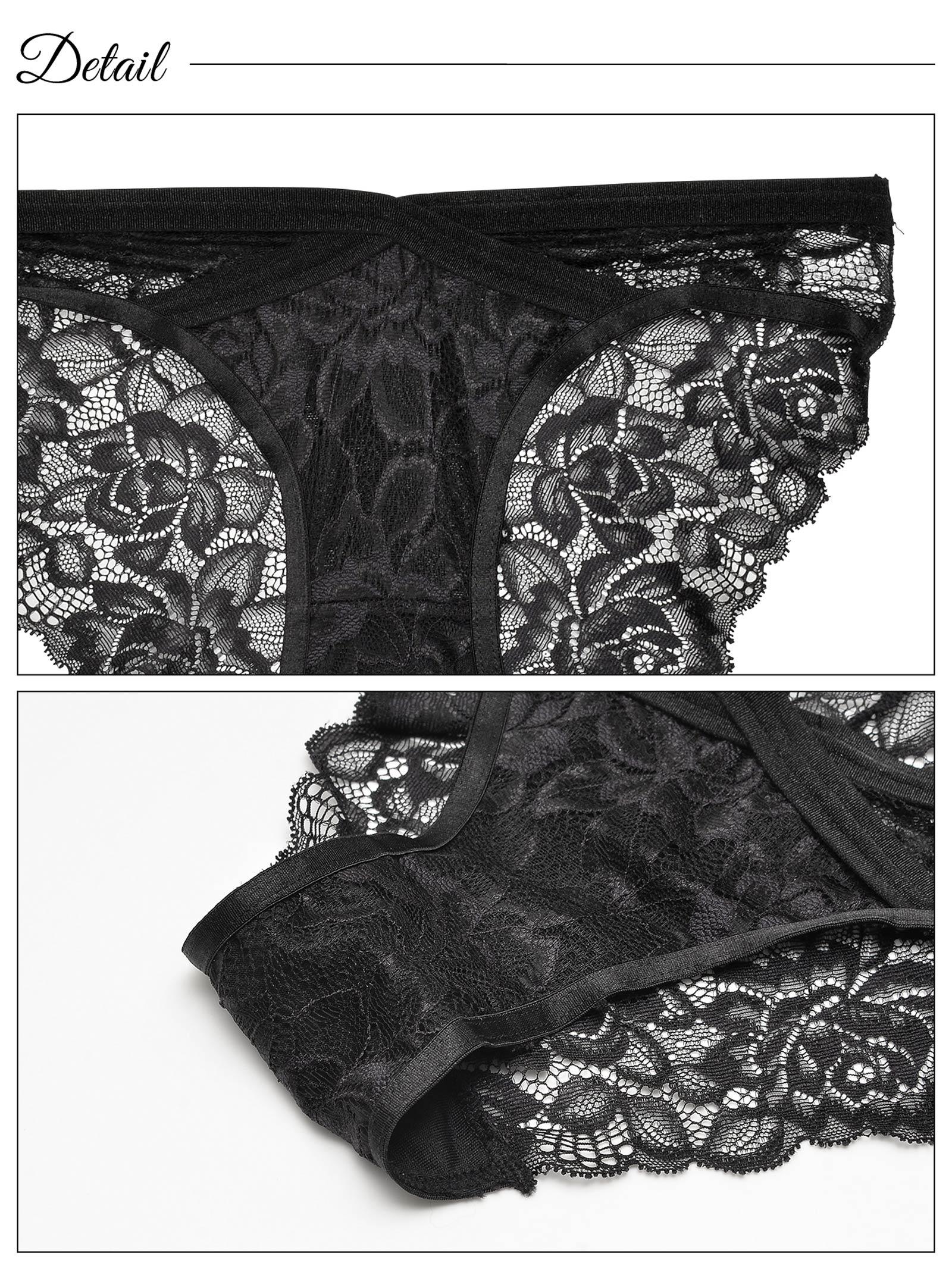 クロスレーシィローズバック透けフルバックショーツ単品 - 【公式】247Lingerie