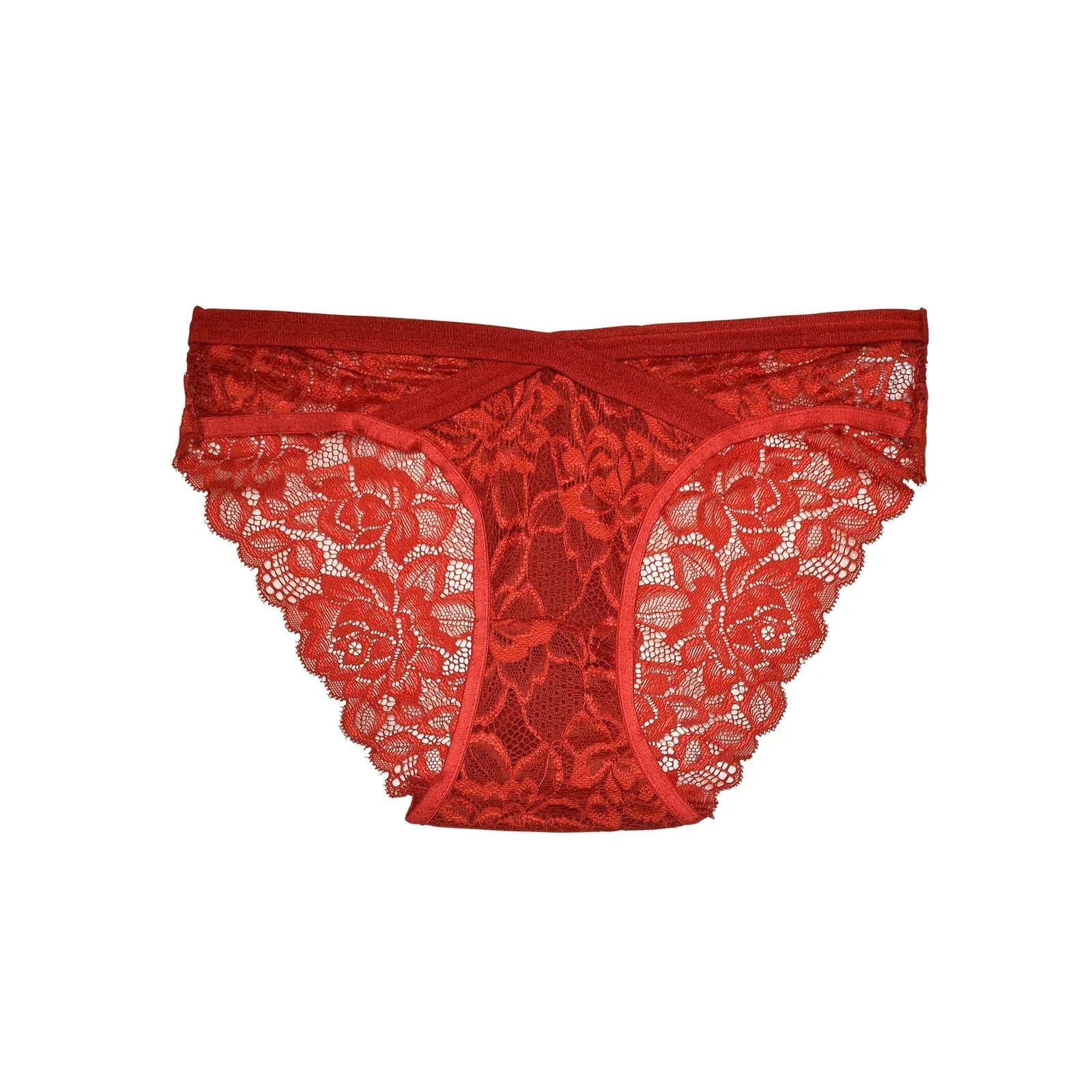 クロスレーシィローズバック透けフルバックショーツ単品 - 【公式】247Lingerie