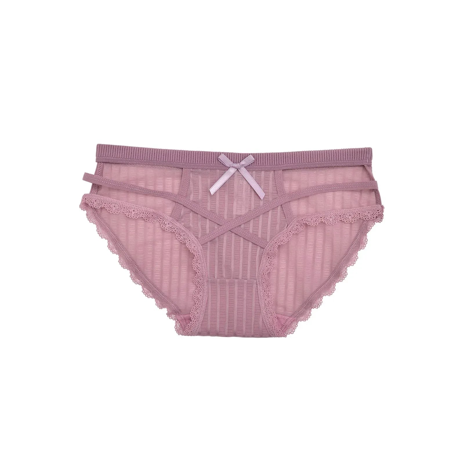 2/3再販!クロスリボンカットアウトフルバック単品ショーツ - 【公式】247Lingerie