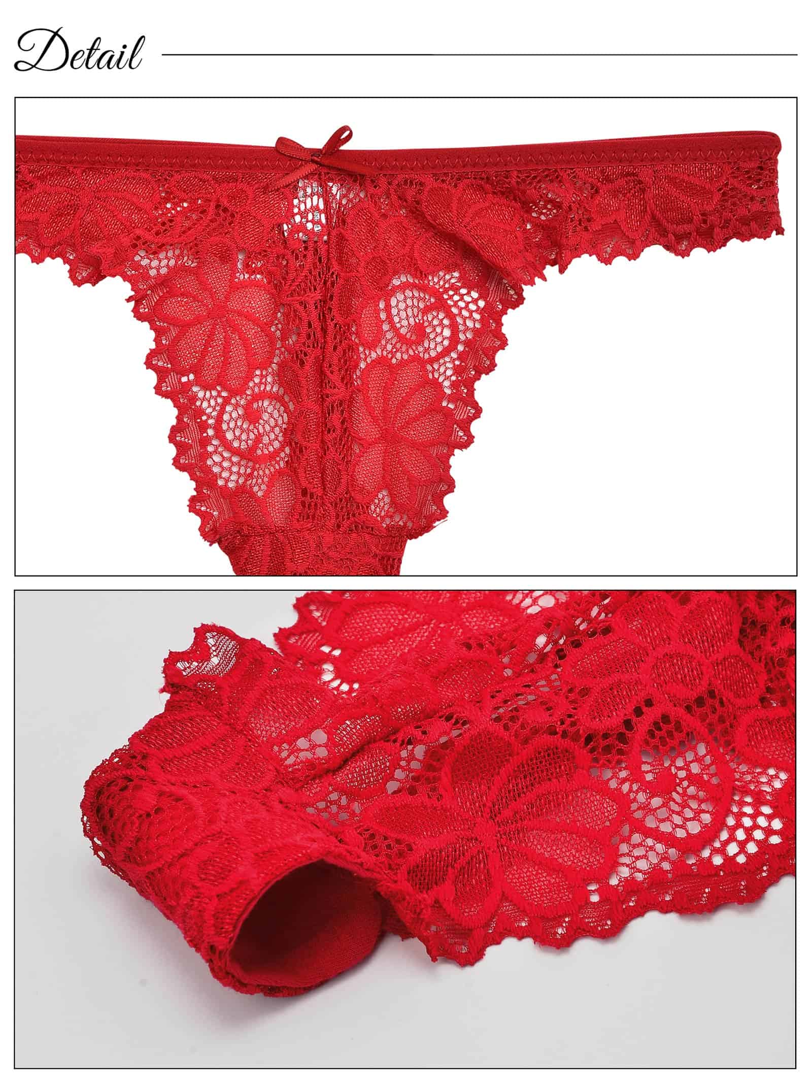 2/3再販!シアーフルーロンレースTバックショーツ単品 - 【公式】247Lingerie