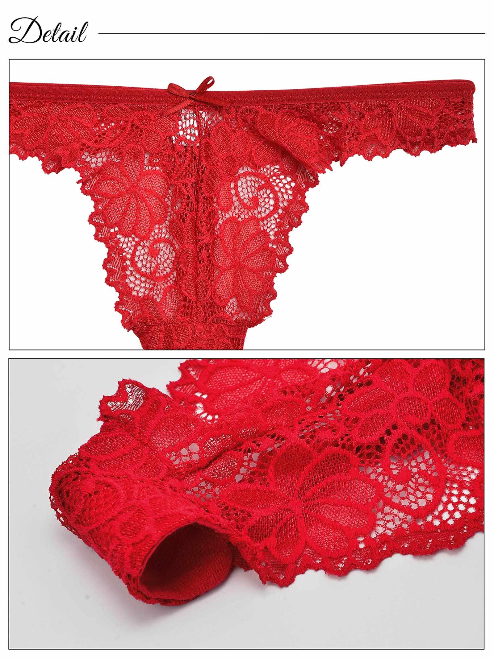 7/10新作!シアーフルーロンレースTバックショーツ単品