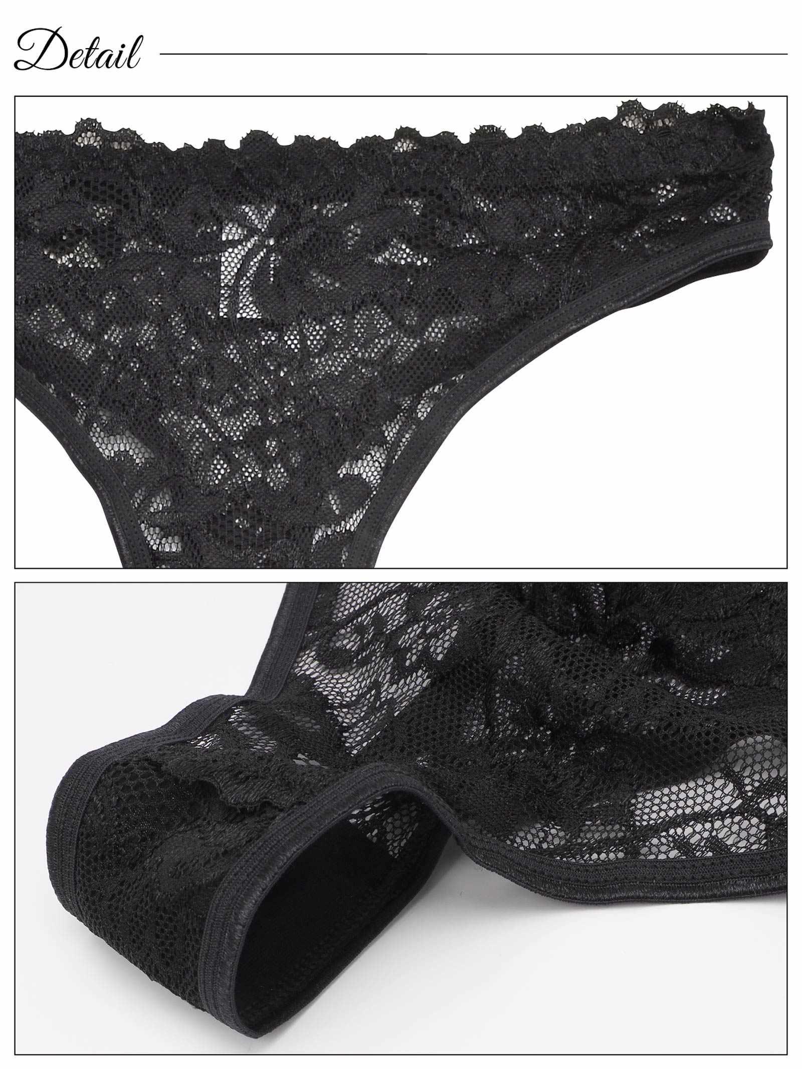 センシュアルオールレースTバックショーツ単品 - 【公式】247Lingerie