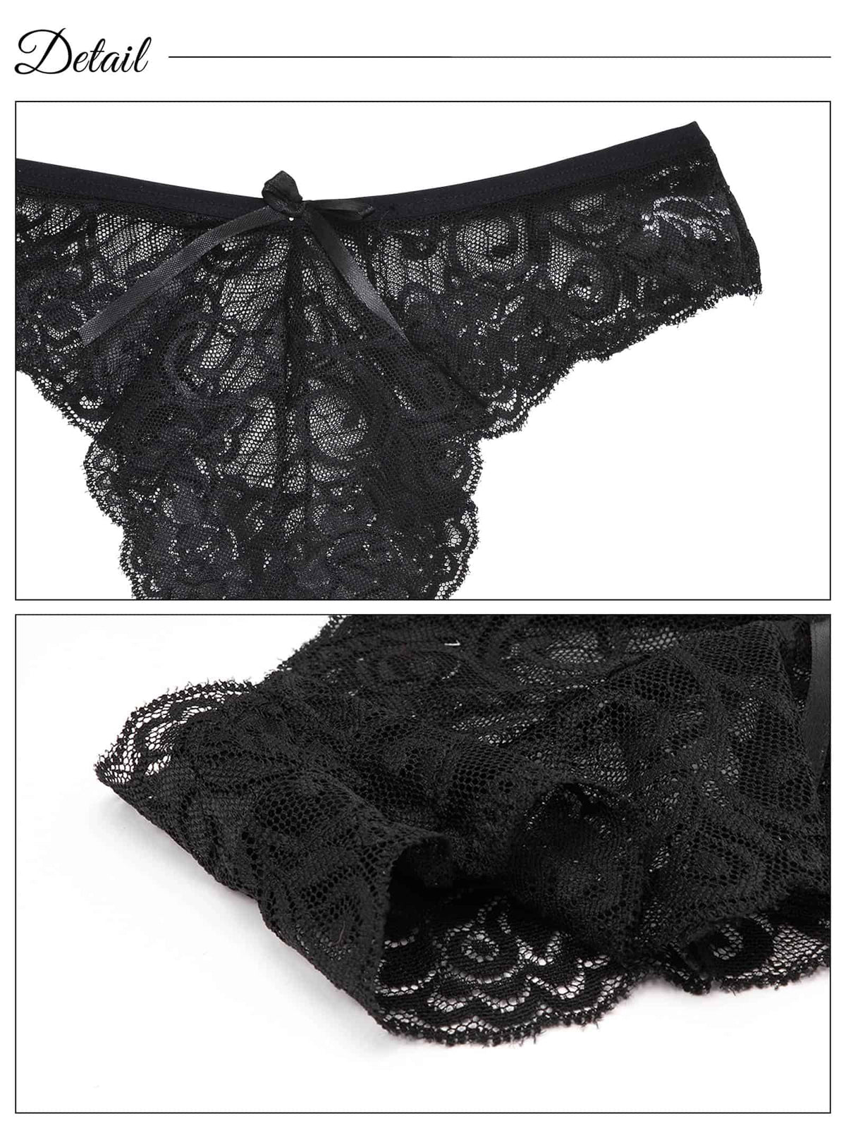 2/10再販!センシュアルオールシアーフラワーハーフバックショーツ単品 - 【公式】247Lingerie