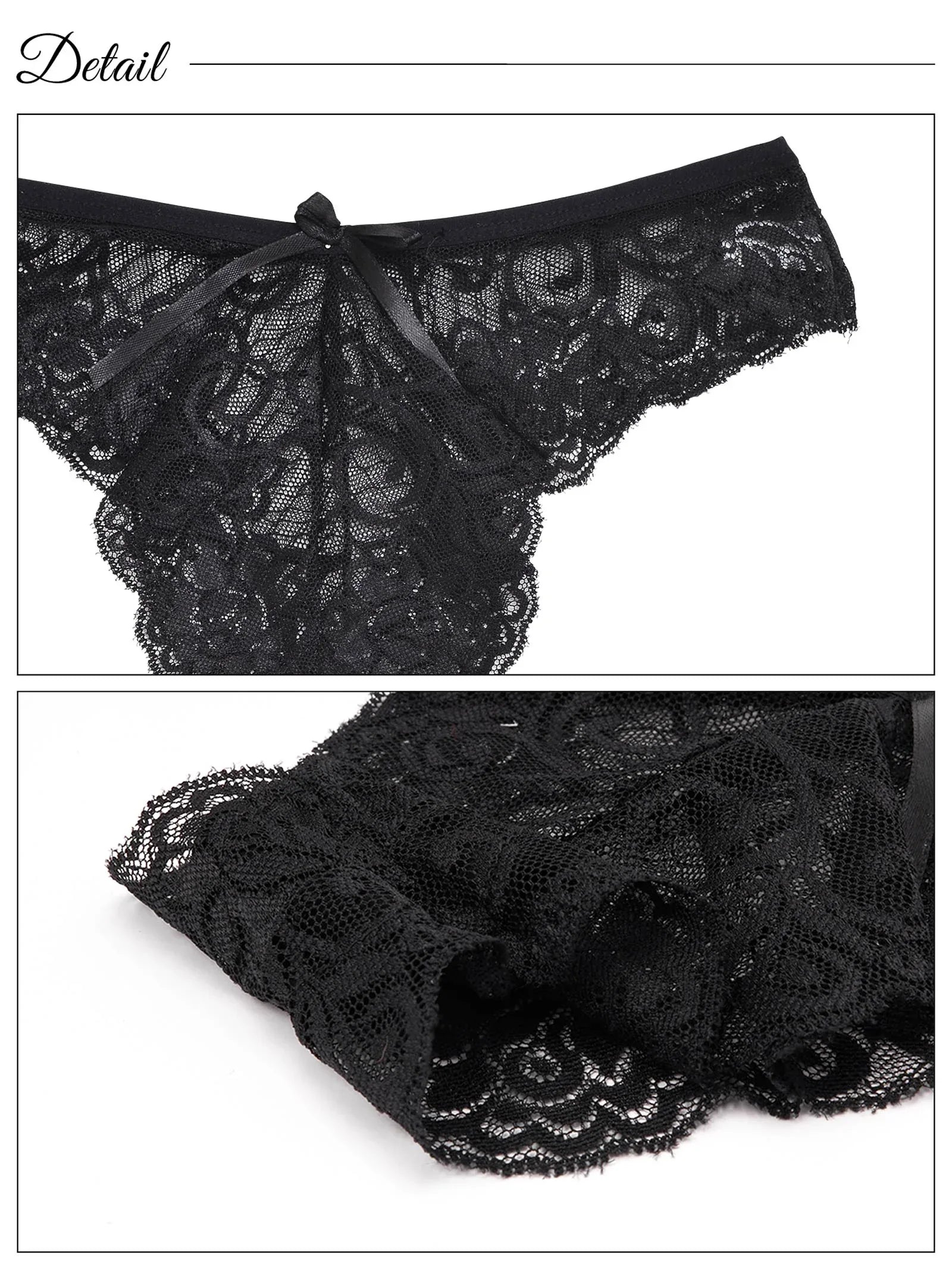 2/10再販!センシュアルオールシアーフラワーハーフバックショーツ単品 - 【公式】247Lingerie