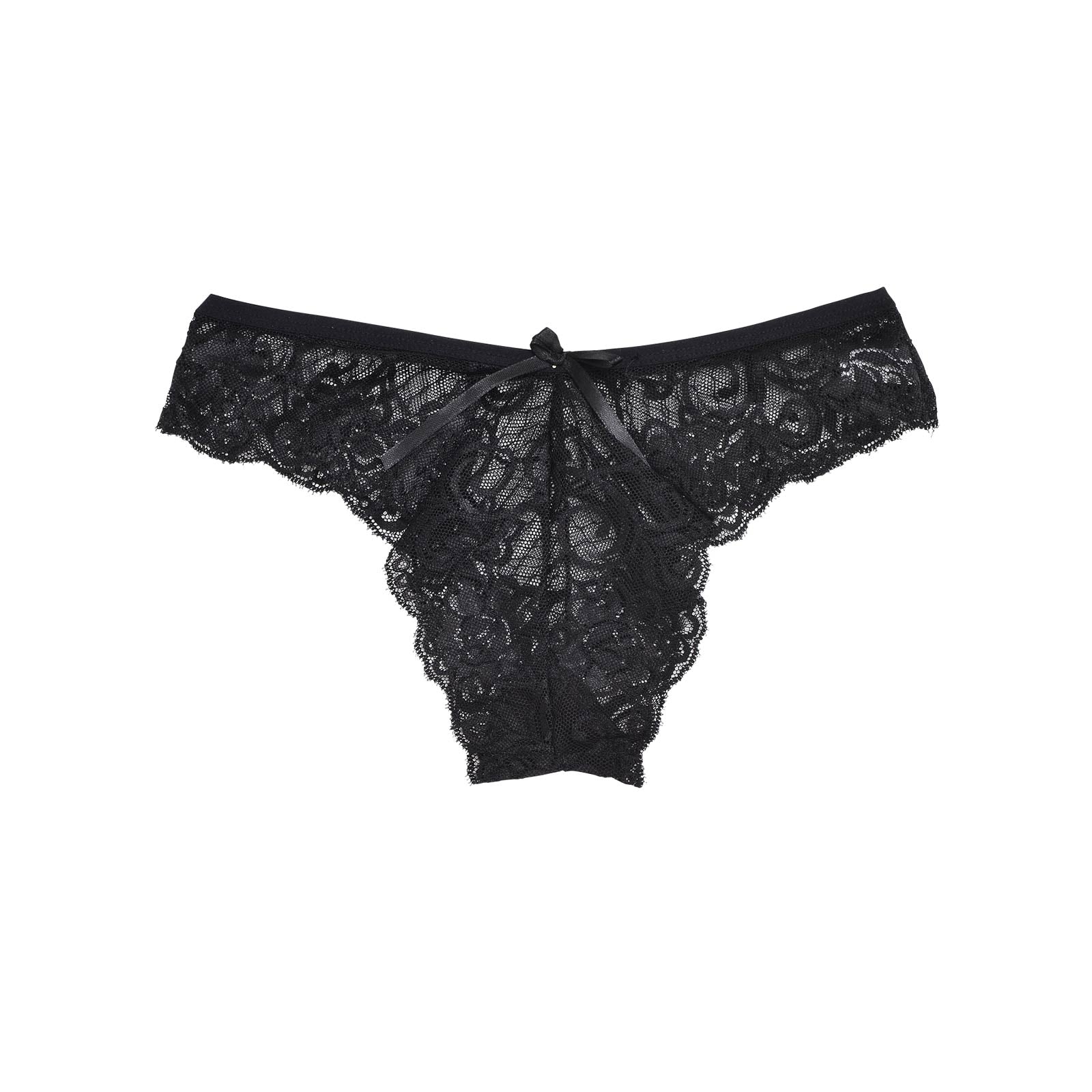 12/6再販!センシュアルオールシアーフラワーハーフバックショーツ単品