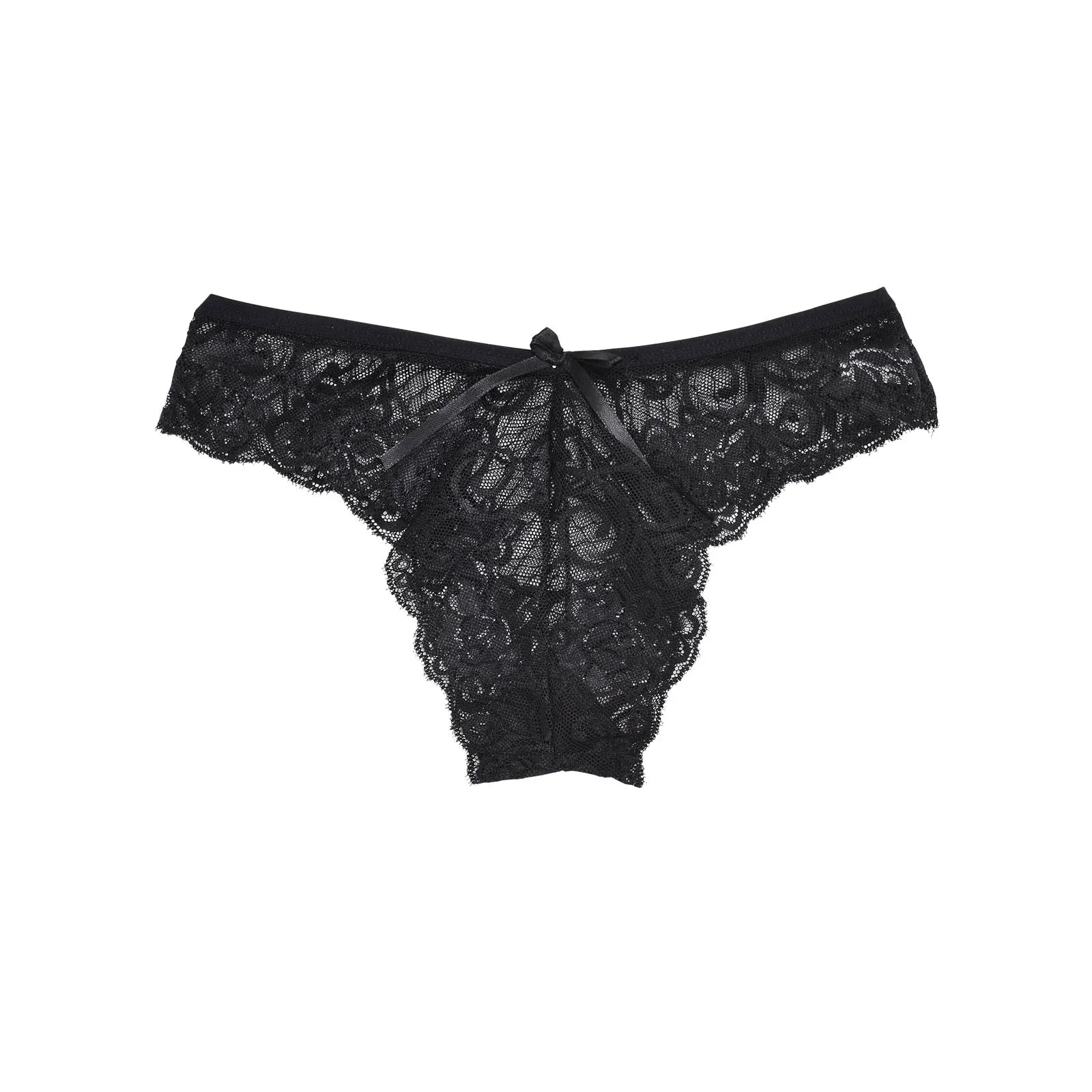 2/10再販!センシュアルオールシアーフラワーハーフバックショーツ単品 - 【公式】247Lingerie