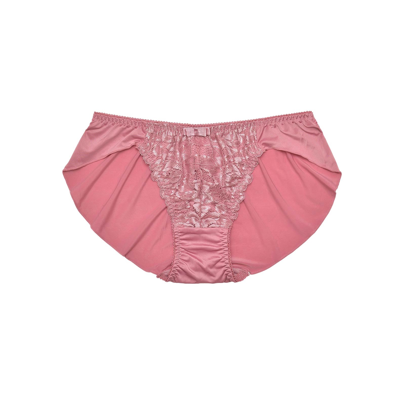 シャイニーフローラルレースフルバックショーツ単品