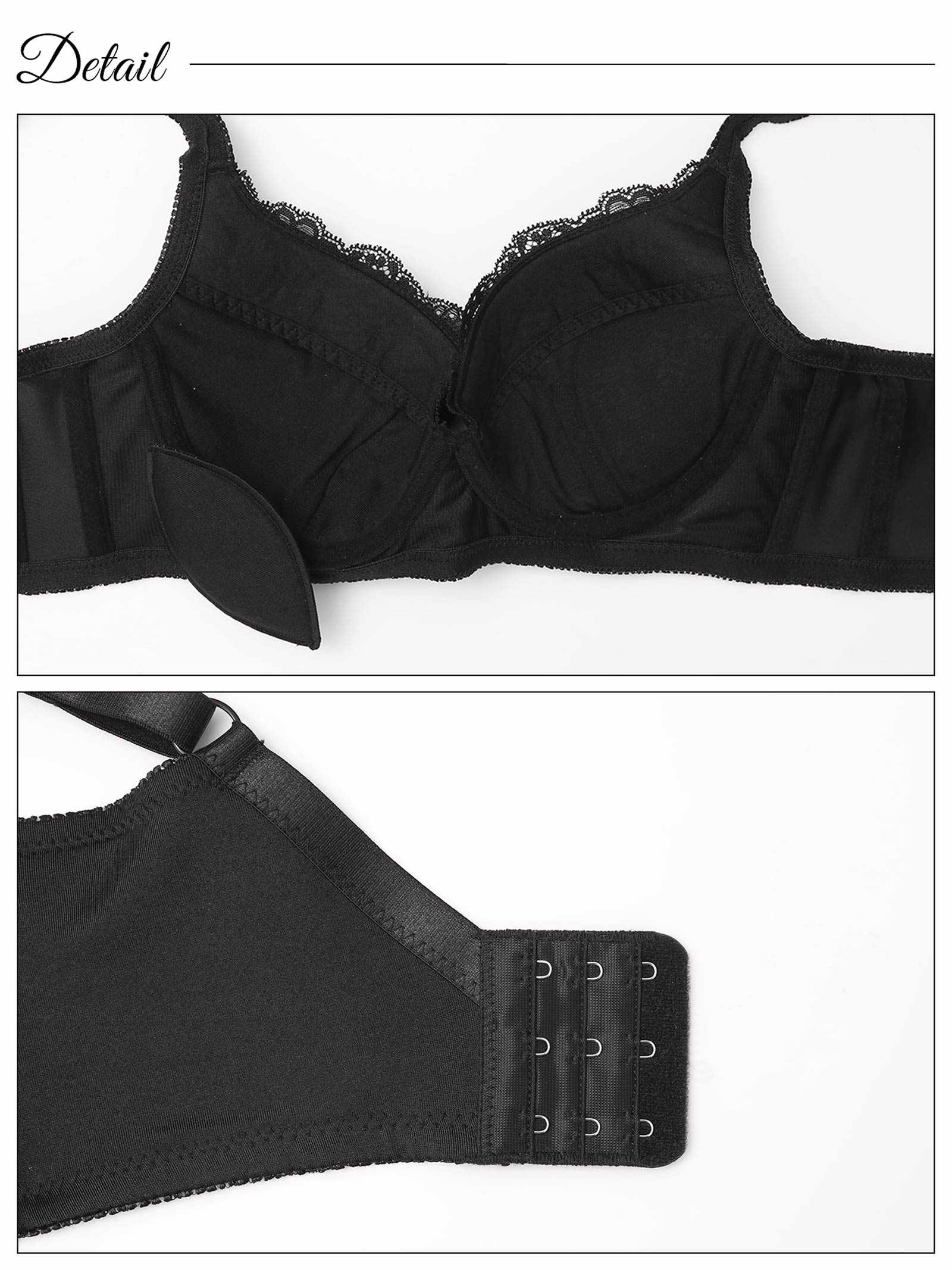 12/18新作!ナチュラルレーシィ育乳脇高ブラジャー単品