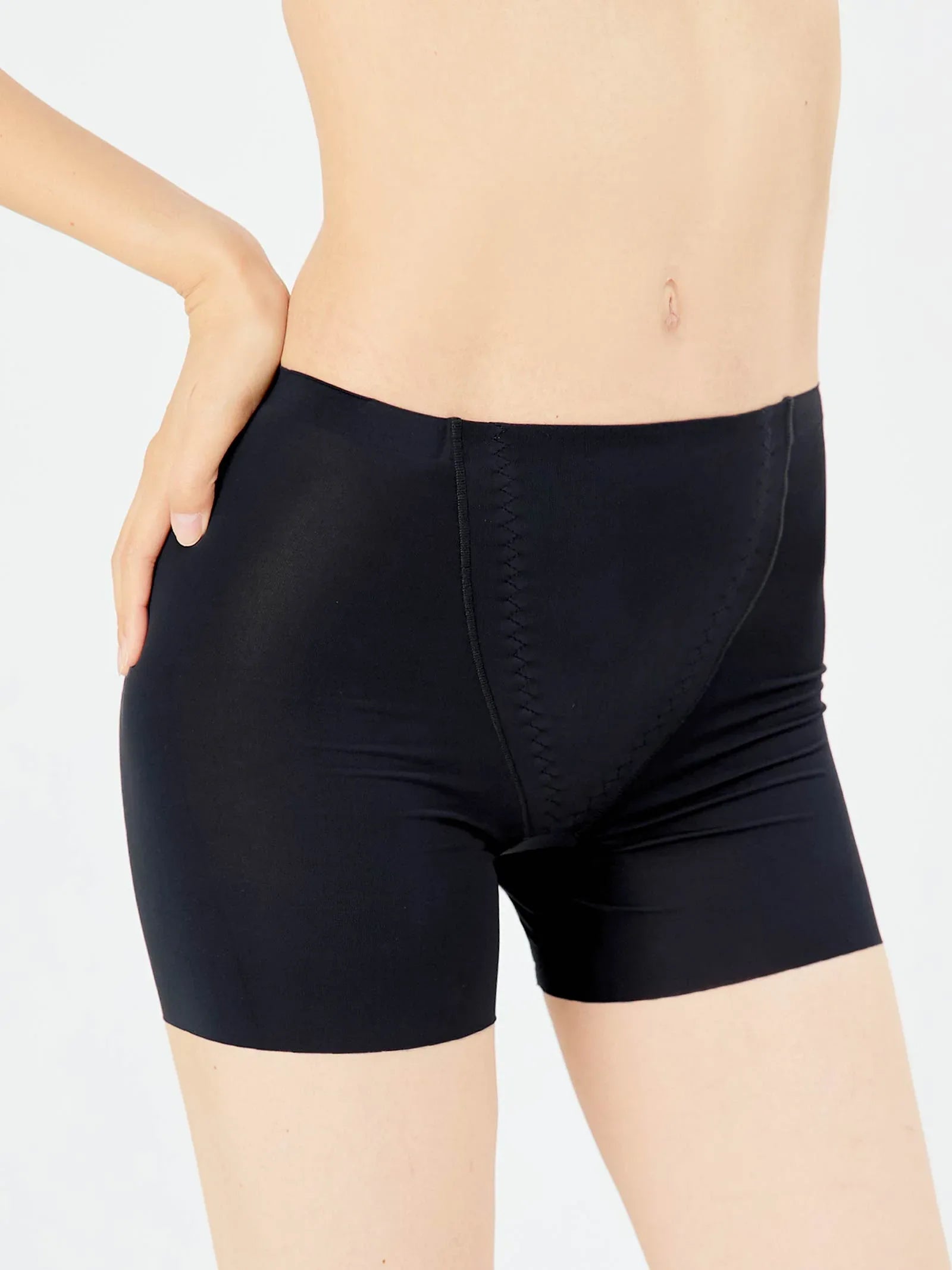 2/14再販!シンプルワンカラーお腹押さえ1分丈ショーツ - 【公式】247Lingerie