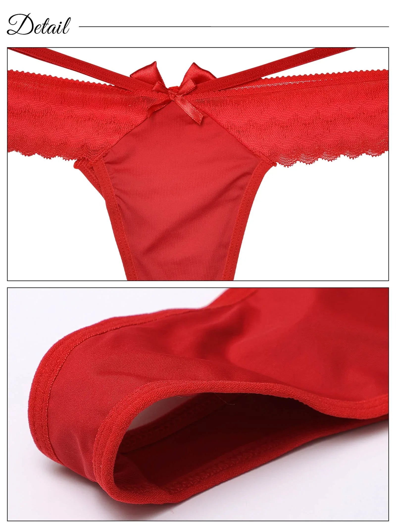2/21再販!スカラップリボンコードTバックショーツ単品 - 【公式】247Lingerie