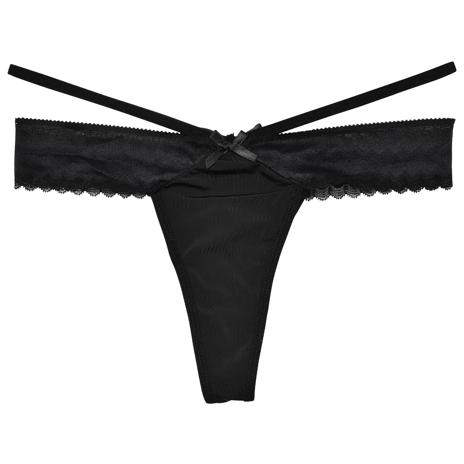 2/21再販!スカラップリボンコードTバックショーツ単品 - 【公式】247Lingerie