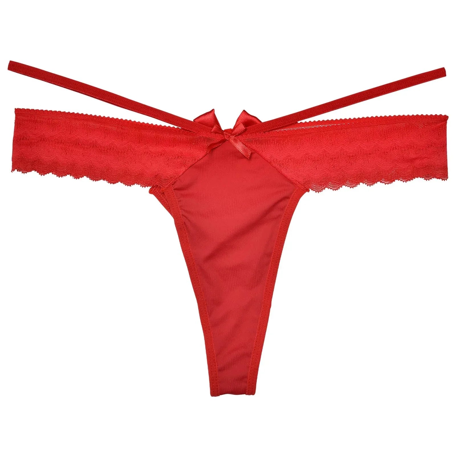 2/21再販!スカラップリボンコードTバックショーツ単品 - 【公式】247Lingerie