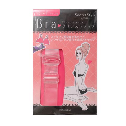 付け替え用15mmブラジャークリアストラップ単品