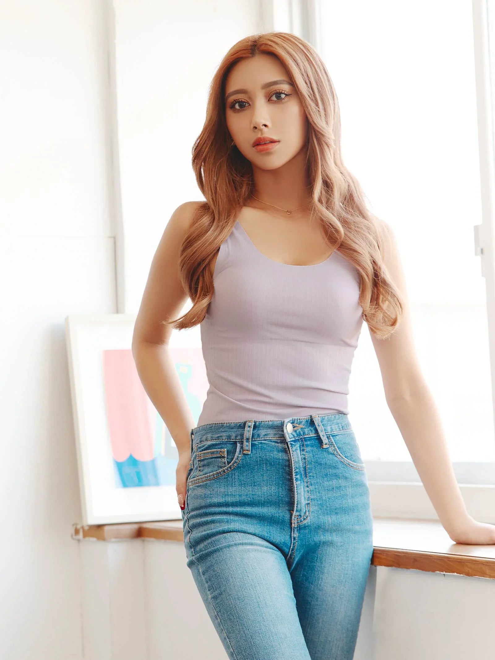 無縫製リブブラタンクトップ - 【公式】247Lingerie