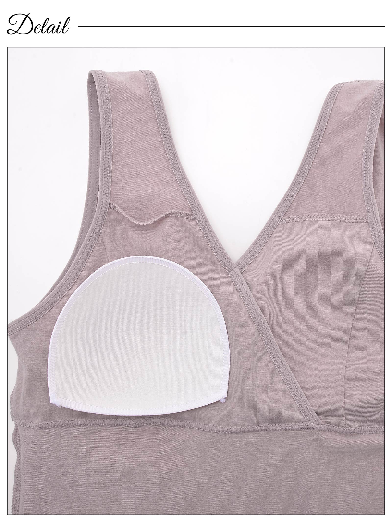 4/17新作!【ノンワイヤー】シンプルワンカラーカップ付きタンクトップ単品