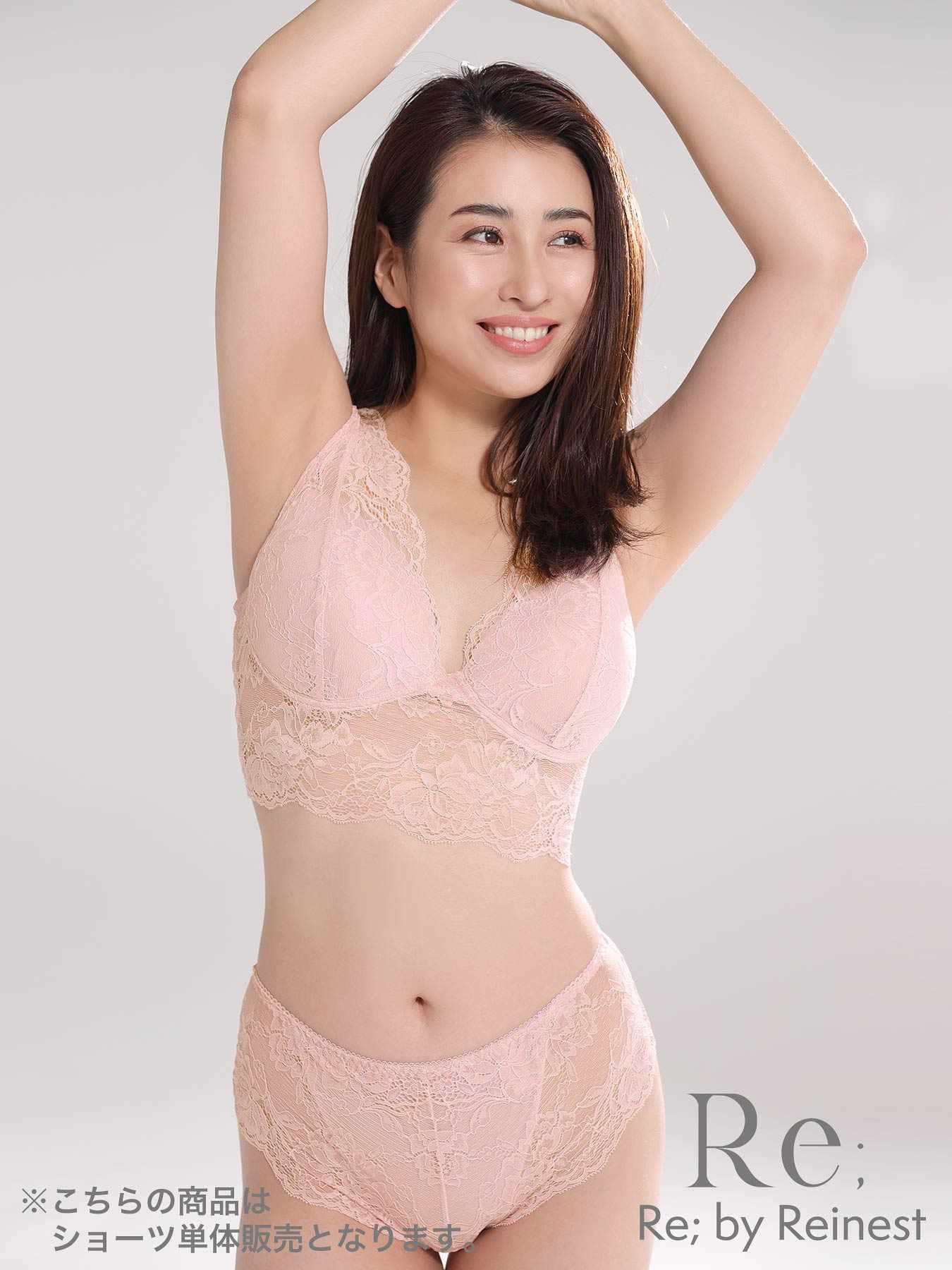 【Re;by Reinest】フルールシフォンフルバックショーツ - 【公式】247Lingerie