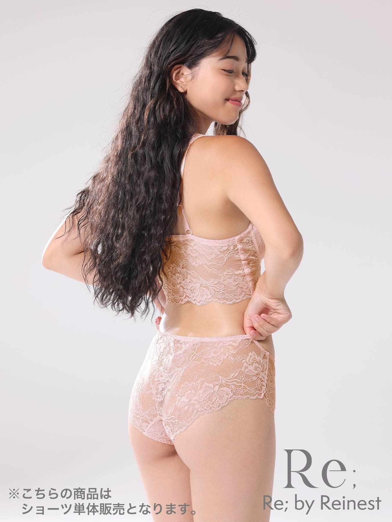 【Re;by Reinest】フルールシフォンフルバックショーツ - 【公式】247Lingerie