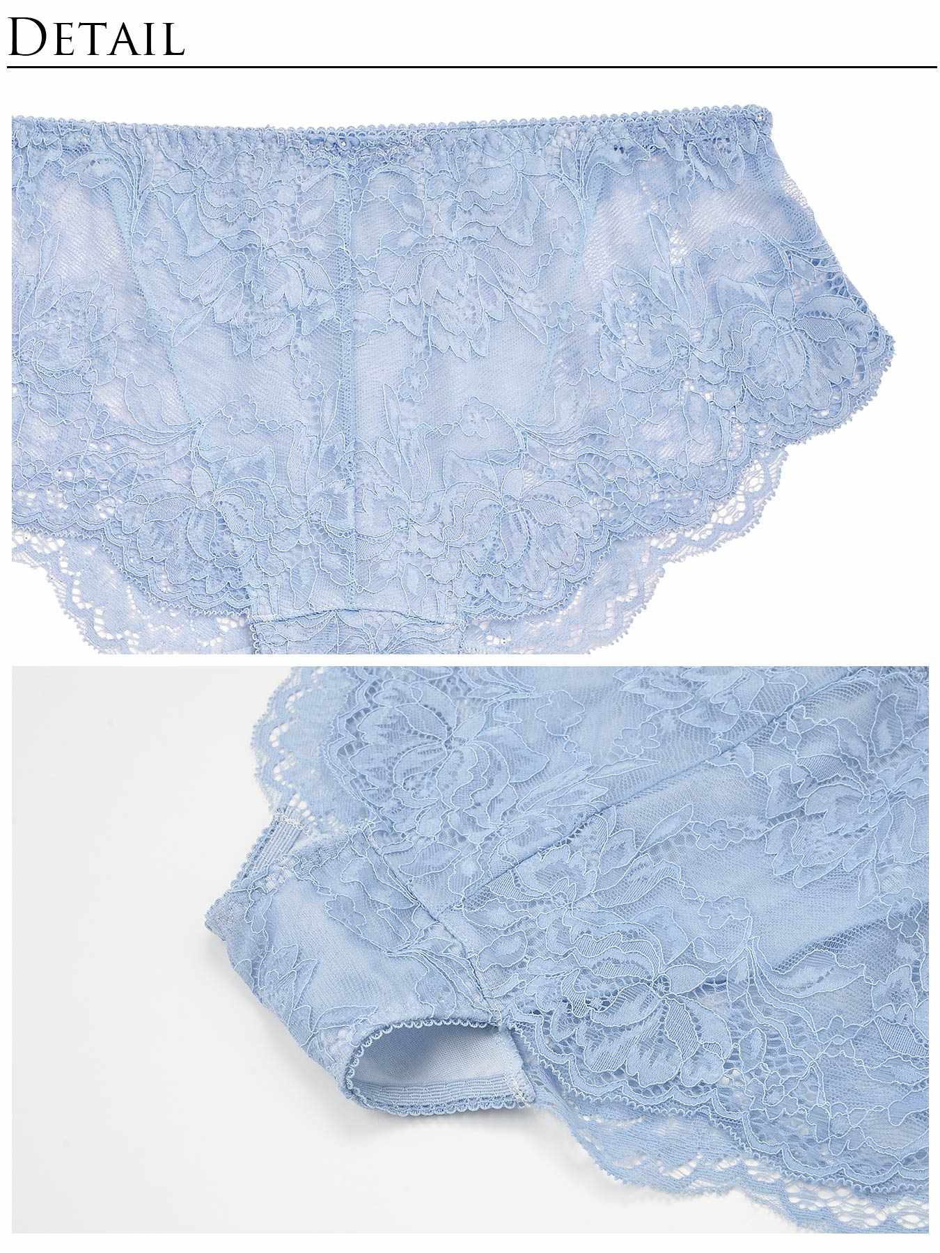 【Re;by Reinest】フルールシフォンフルバックショーツ