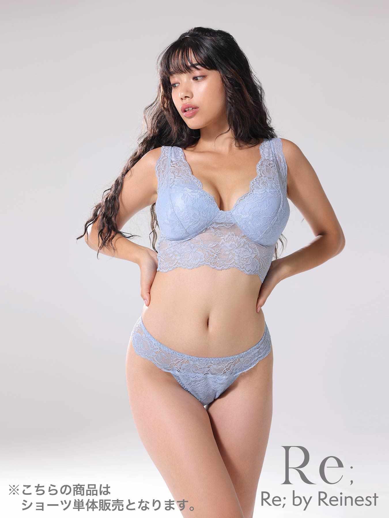 【Re;by Reinest】フルールシフォンTバックショーツ - 【公式】247Lingerie