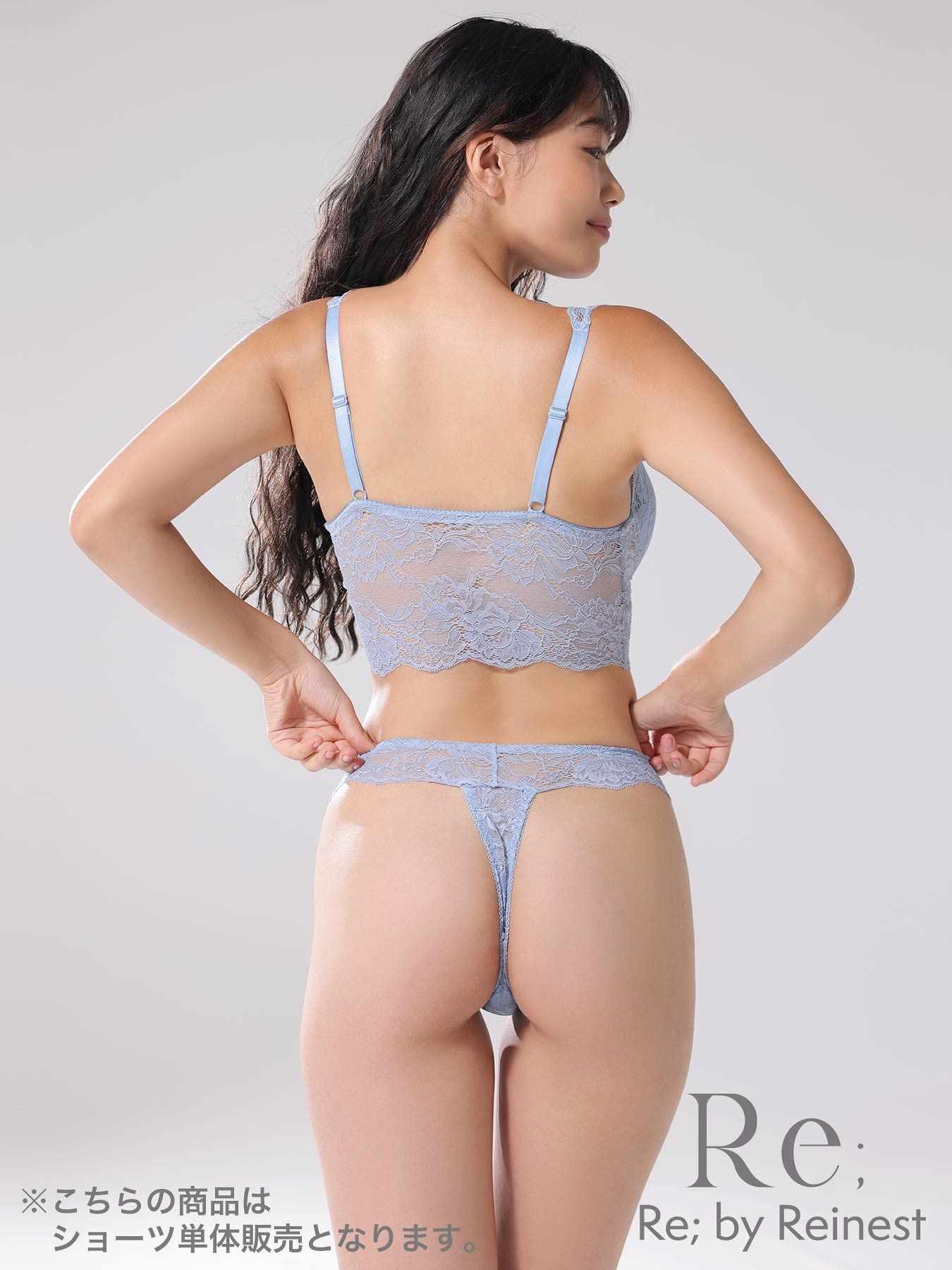 【Re;by Reinest】フルールシフォンTバックショーツ - 【公式】247Lingerie