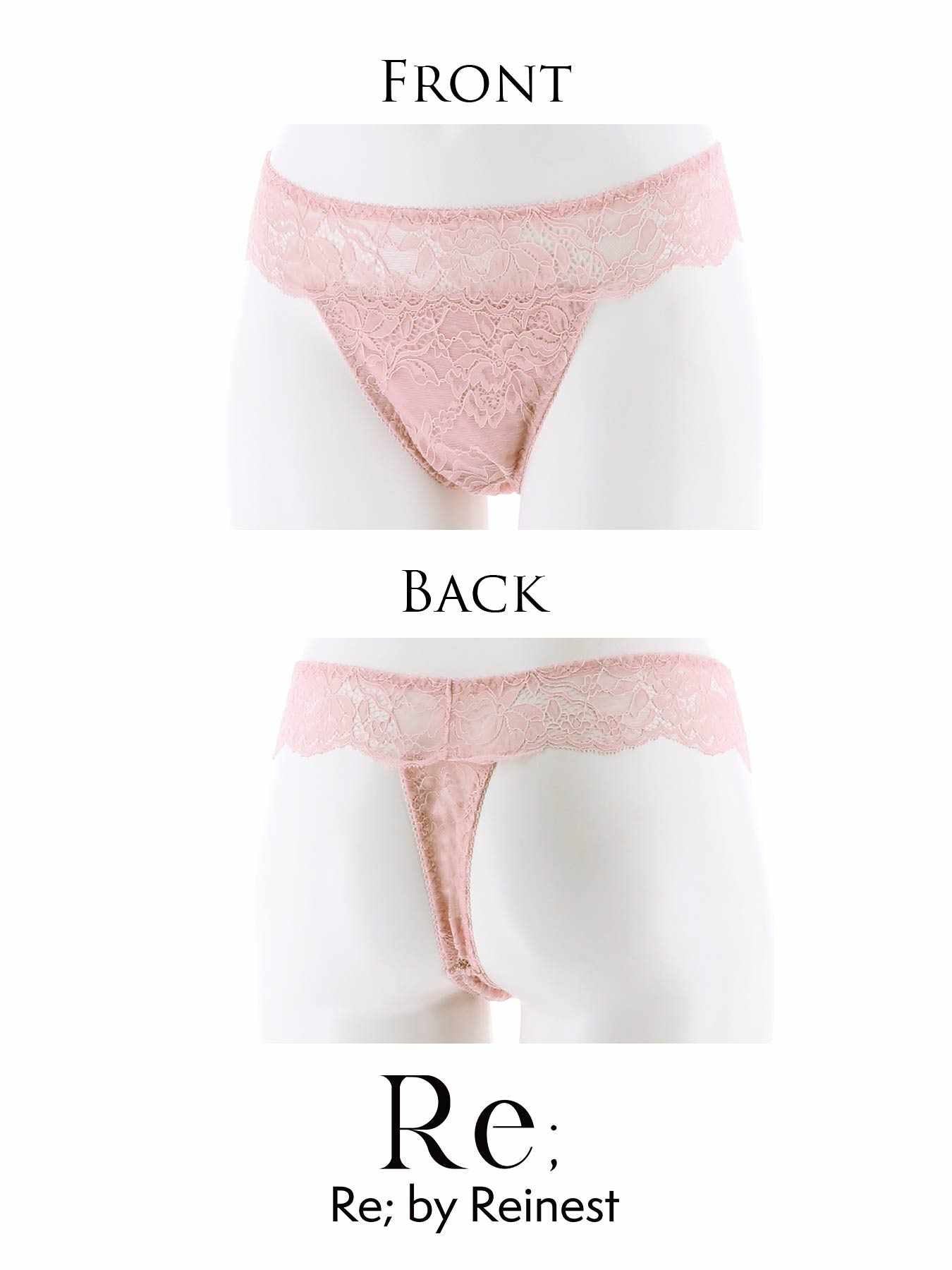 【Re;by Reinest】フルールシフォンTバックショーツ