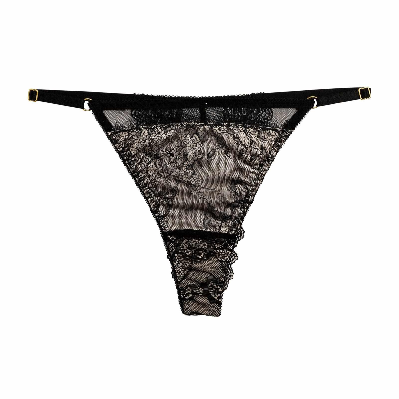 【Re;by Reinest】ZERO BRA series Sheer Lacy T-back / シアーレーシィ単品Tバックショーツ - 【公式】247Lingerie