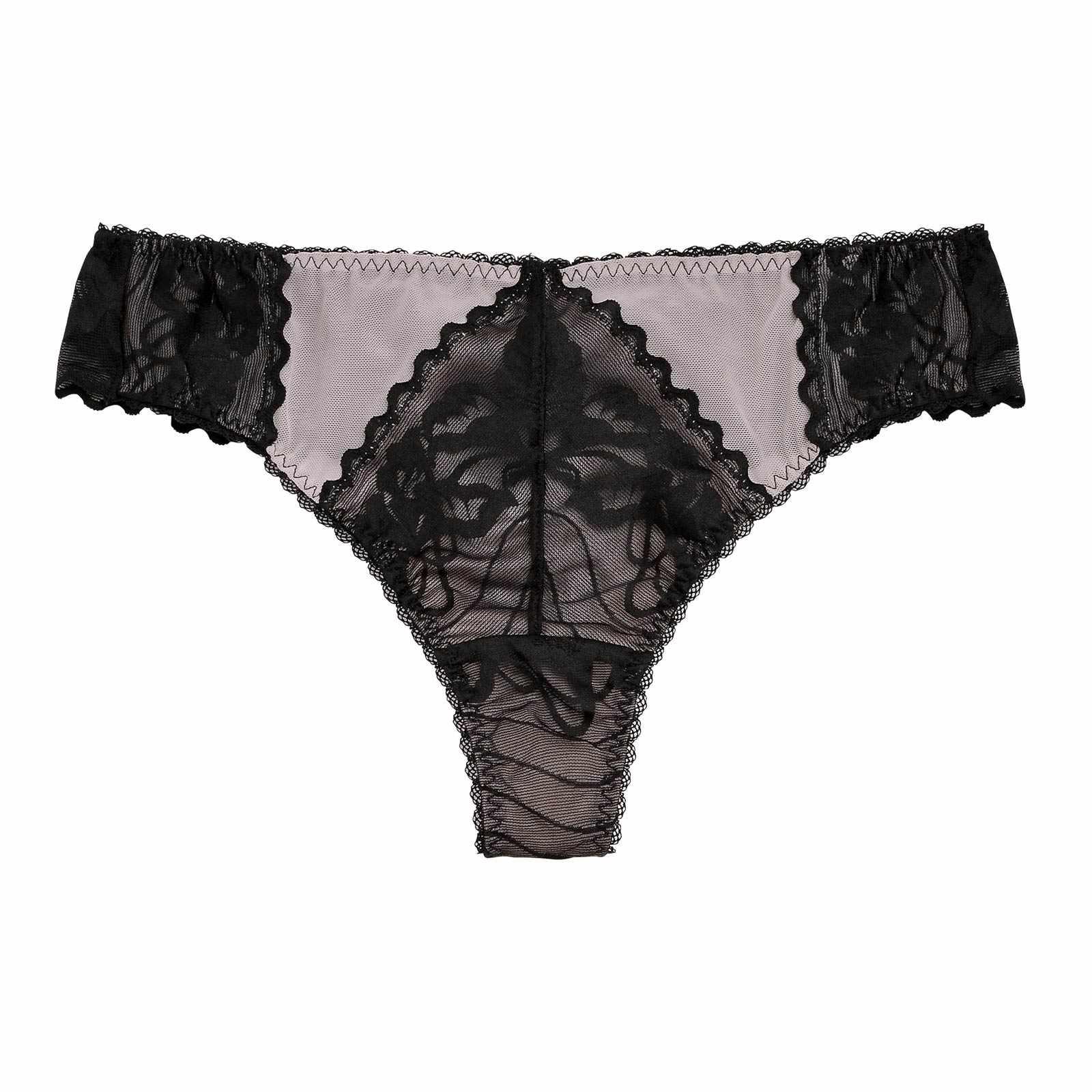 【Re;by Reinest】ZERO BRA series Nudy Lace T-back/ヌーディーレース単品Tバックショーツ - 【公式】247Lingerie