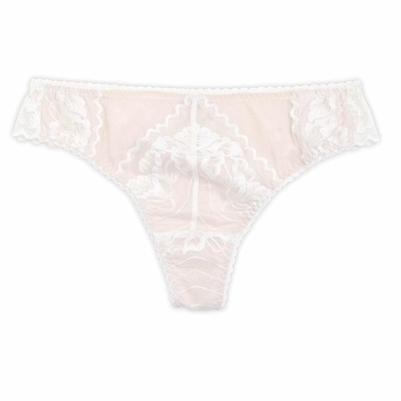 【Re;by Reinest】ZERO BRA series Nudy Lace T-back/ヌーディーレース単品Tバックショーツ - 【公式】247Lingerie