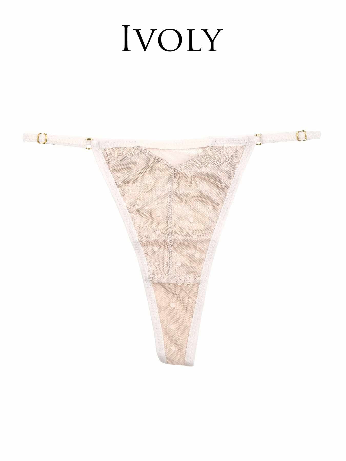 【Re;by Reinest】Dot Sheer Lace T-back / ドットシアーレース単品Tバックショーツ