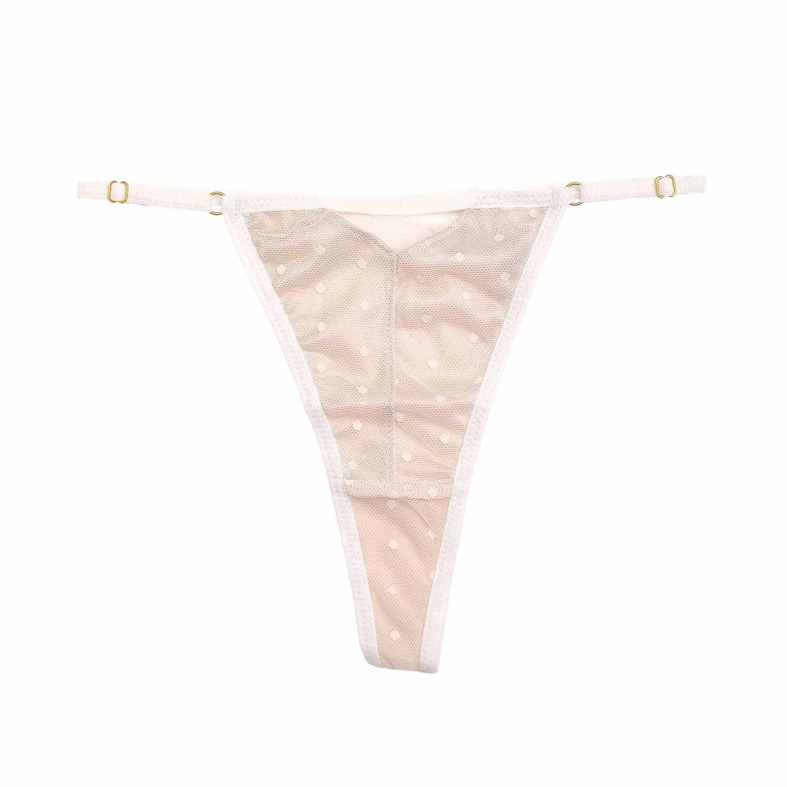 【Re;by Reinest】ZERO BRA series Dot Sheer Lace T-back / ドットシアーレース単品Tバックショーツ