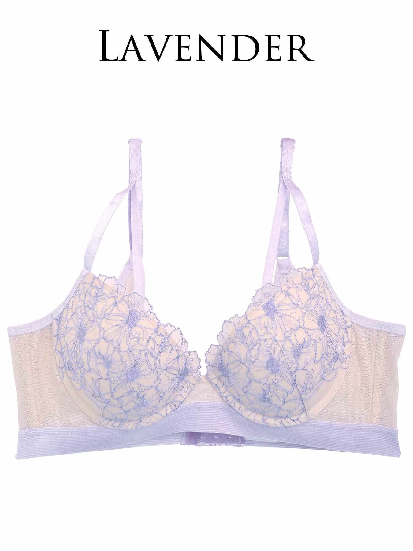 【Re;by Reinest】【GHサイズ】ボタニカルリュクスフラワーブラジャー