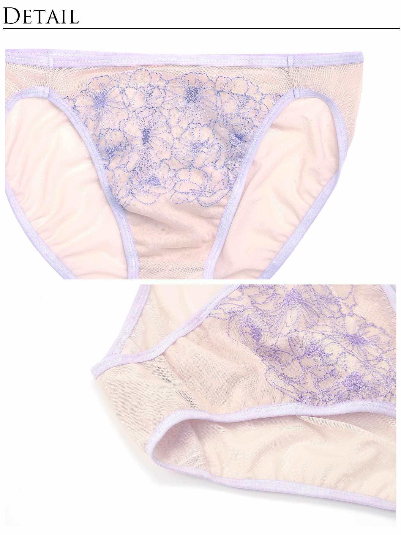 【Re;by Reinest】ボタニカルリュクスフラワーフルバックショーツ