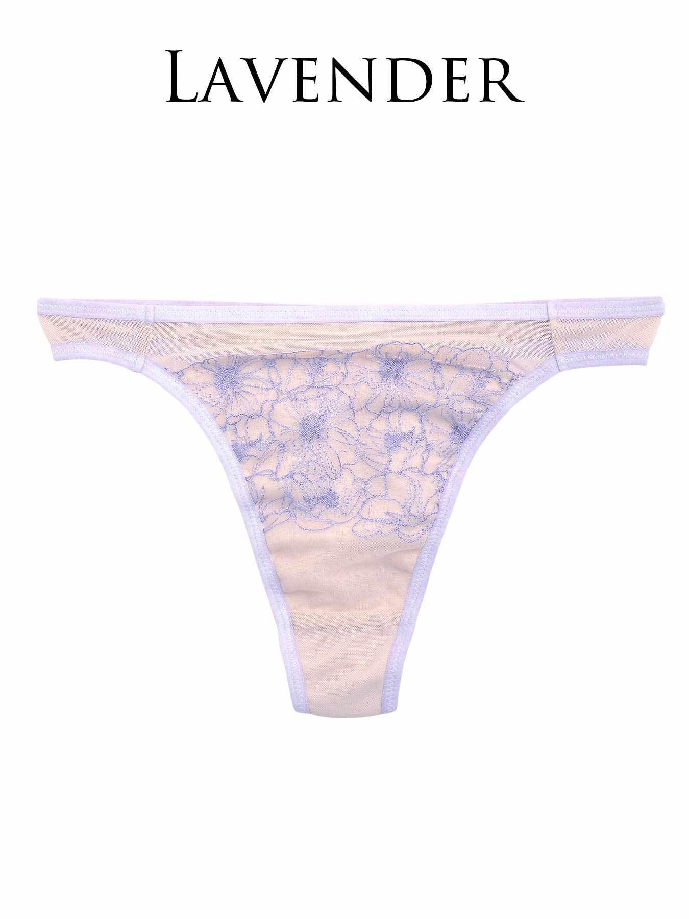 【Re;by Reinest】ボタニカルリュクスフラワーTバックショーツ - 【公式】247Lingerie