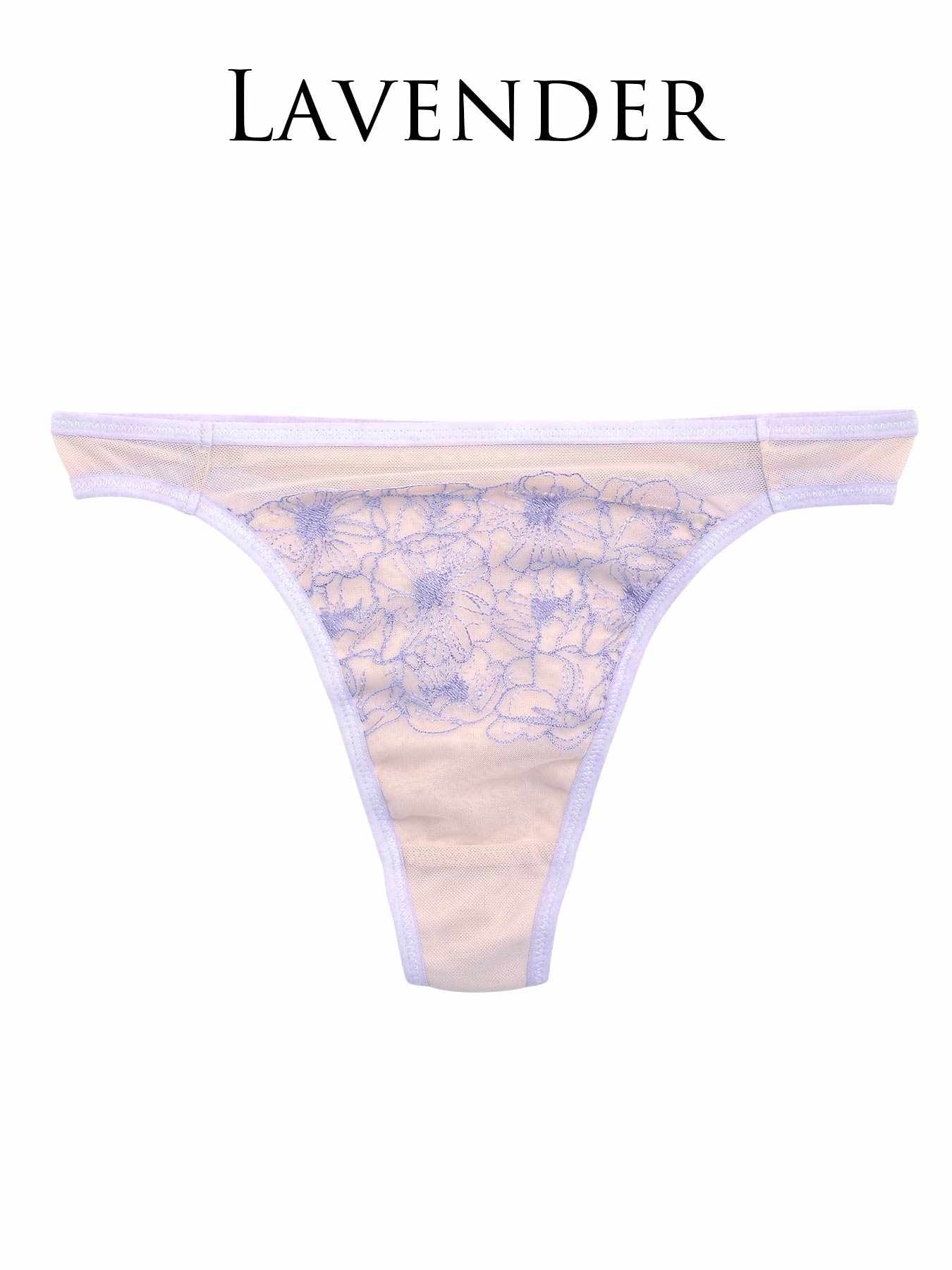 【Re;by Reinest】ボタニカルリュクスフラワーTバックショーツ