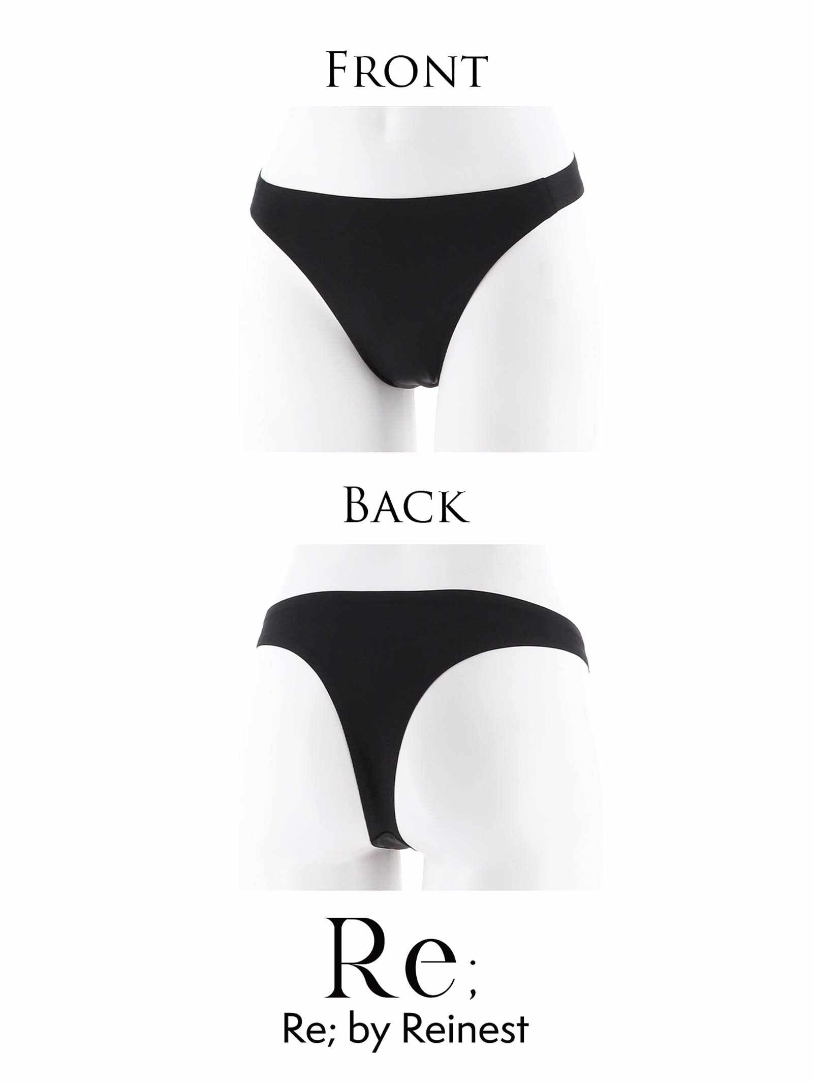 【Re；by Reinest】DIVA BRA series Seamless T-back/シームレス単品Tバックショーツ