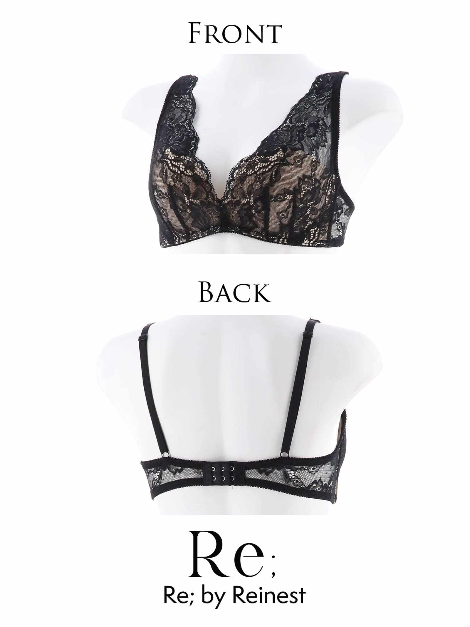 【Re;by Reinest】【A-Fサイズ】DIVA BRA series 24h Soufflé Bra/24h スフレ単品ブラジャー