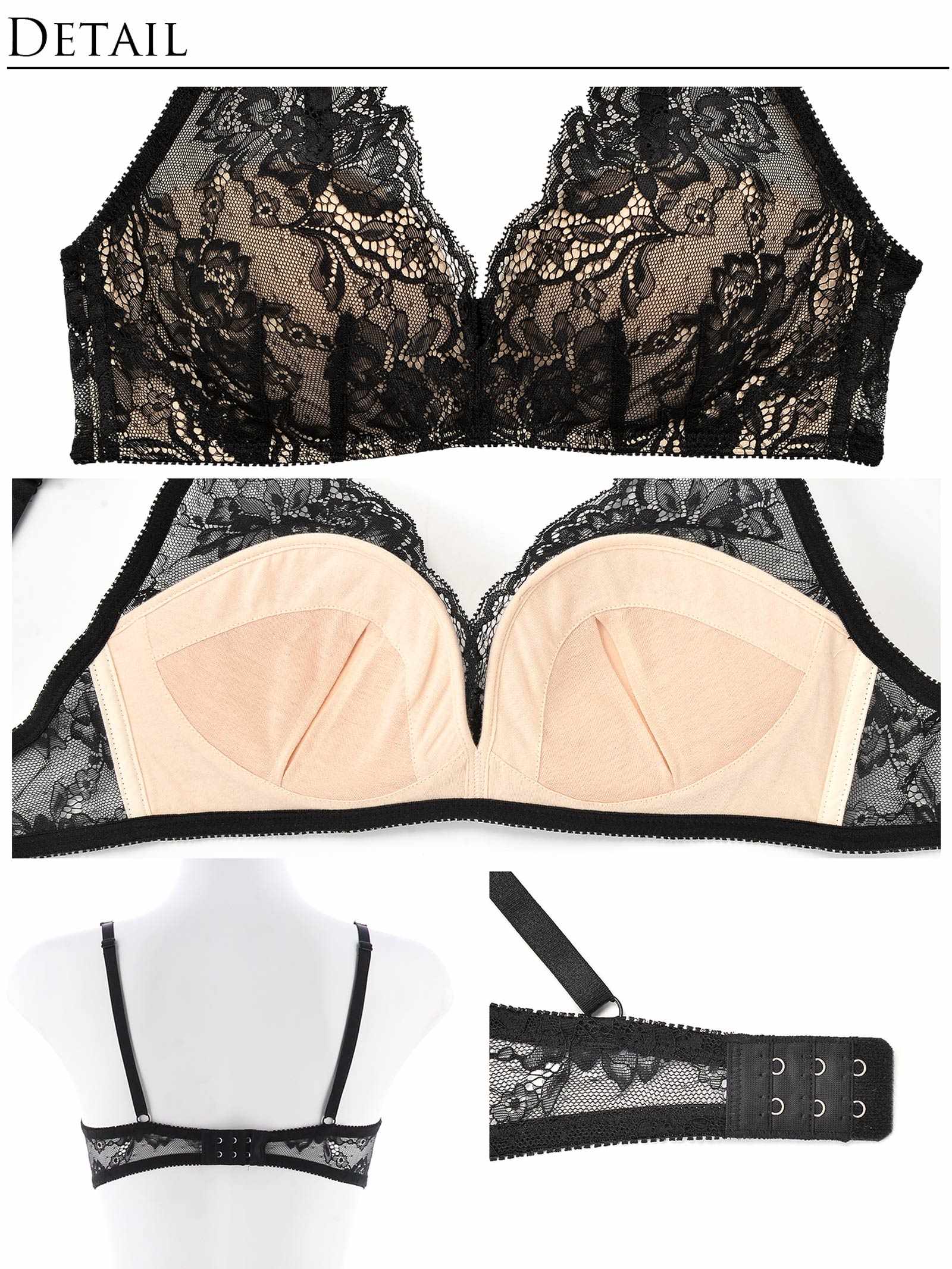 【Re;by Reinest】【A-Fサイズ】DIVA BRA series 24h Soufflé Bra/24h スフレ単品ブラジャー