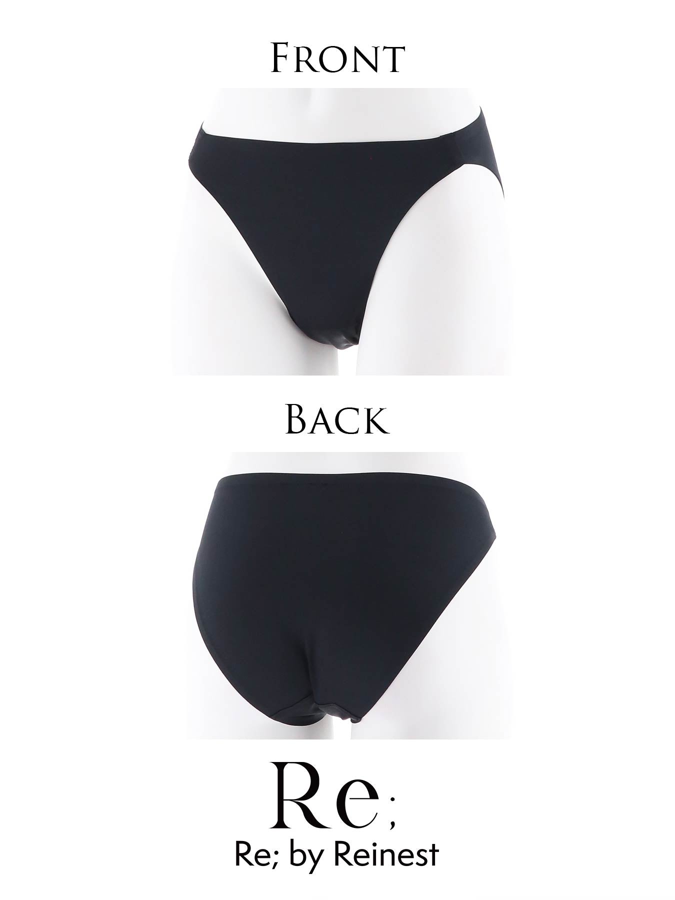 【Re;by Reinest】DIVA BRA series Seamless Sanitary Shorts/シームレスサニタリー単品フルバックショーツ