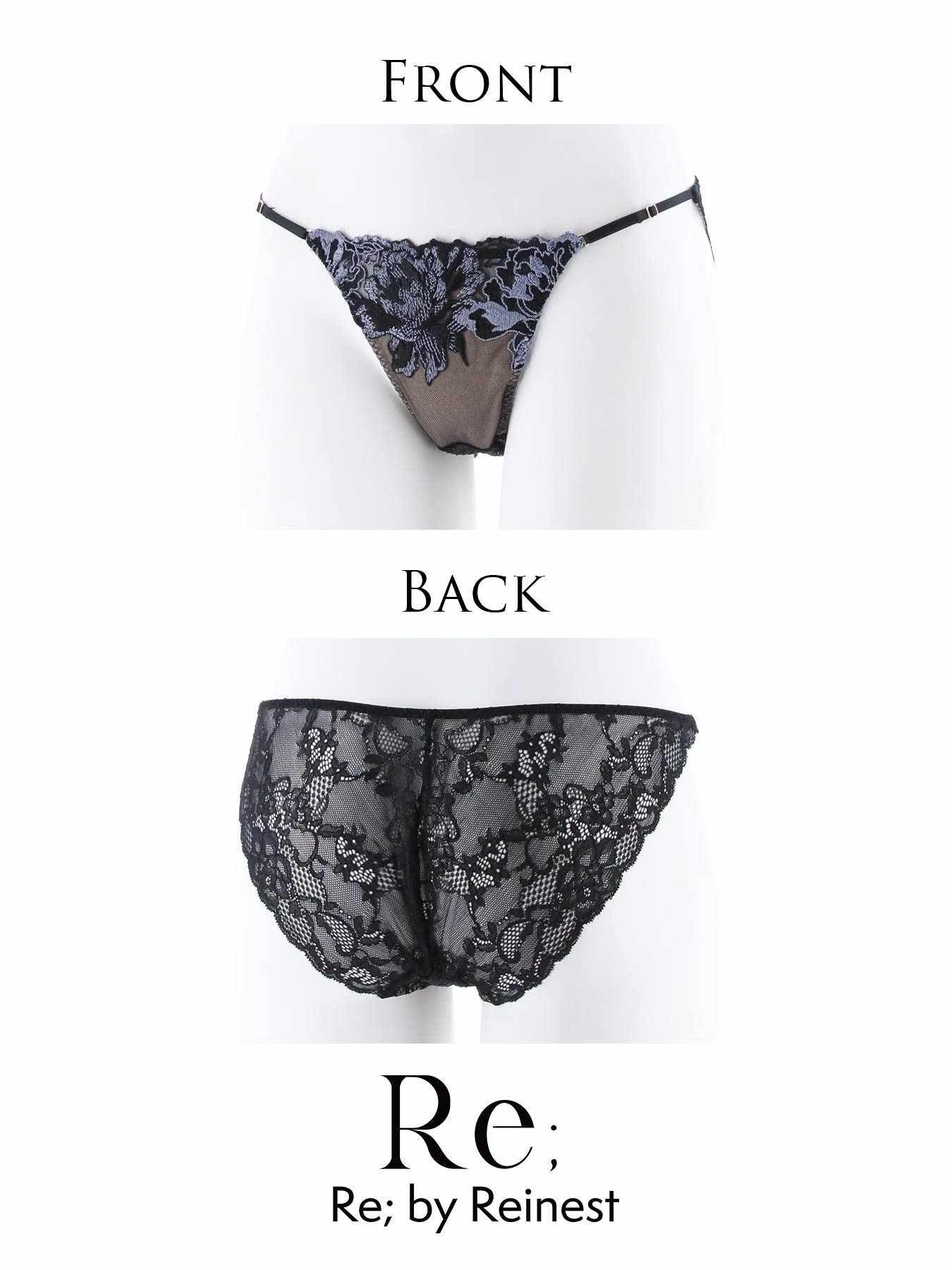 【Re;by Reinest】DIVA BRA series Glorious Flower Shorts/グロリアスフラワー単品フルバックショーツ - 【公式】247Lingerie