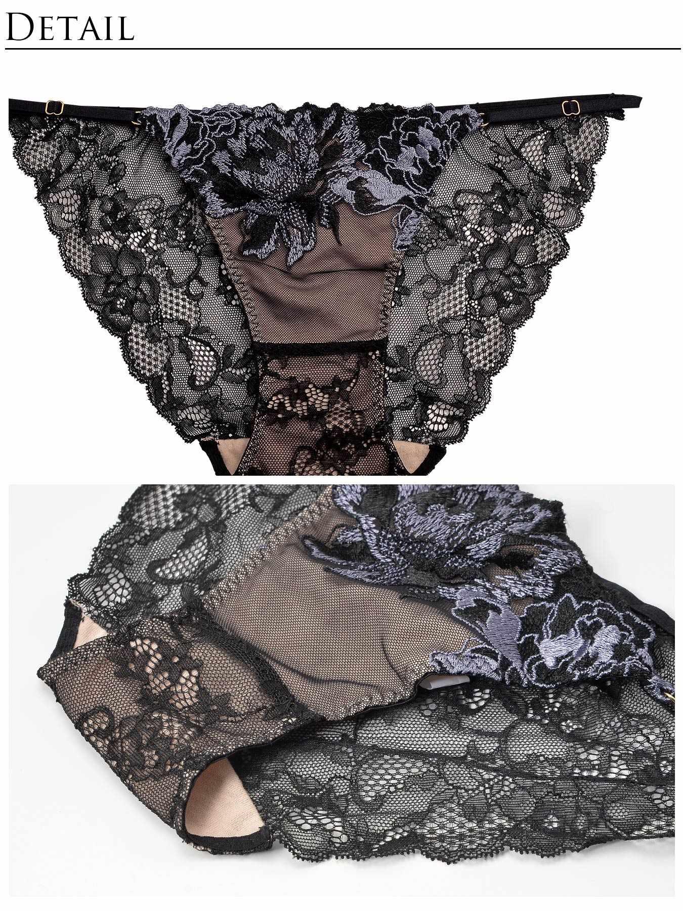 【Re;by Reinest】DIVA BRA series Glorious Flower Shorts/グロリアスフラワー単品フルバックショーツ - 【公式】247Lingerie