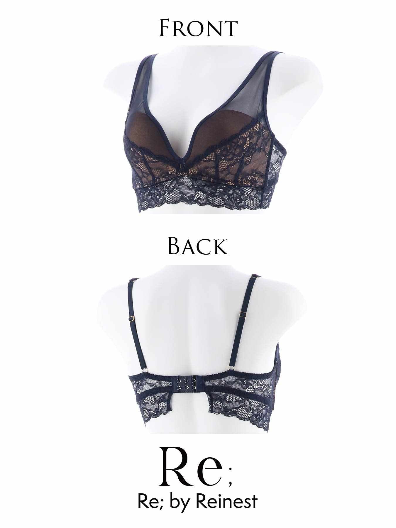【Re;by Reinest】【A-Fサイズ】Hold Up Lacy BRA/ホールドアップレーシー単品ブラジャー