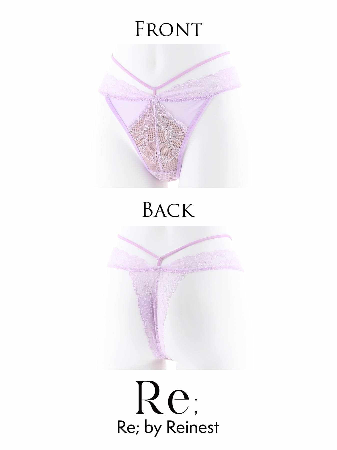 【Re;by Reinest】DIVA BRA series Code Lacy T-back /コードレーシィ単品Tバックショーツ - 【公式】247Lingerie
