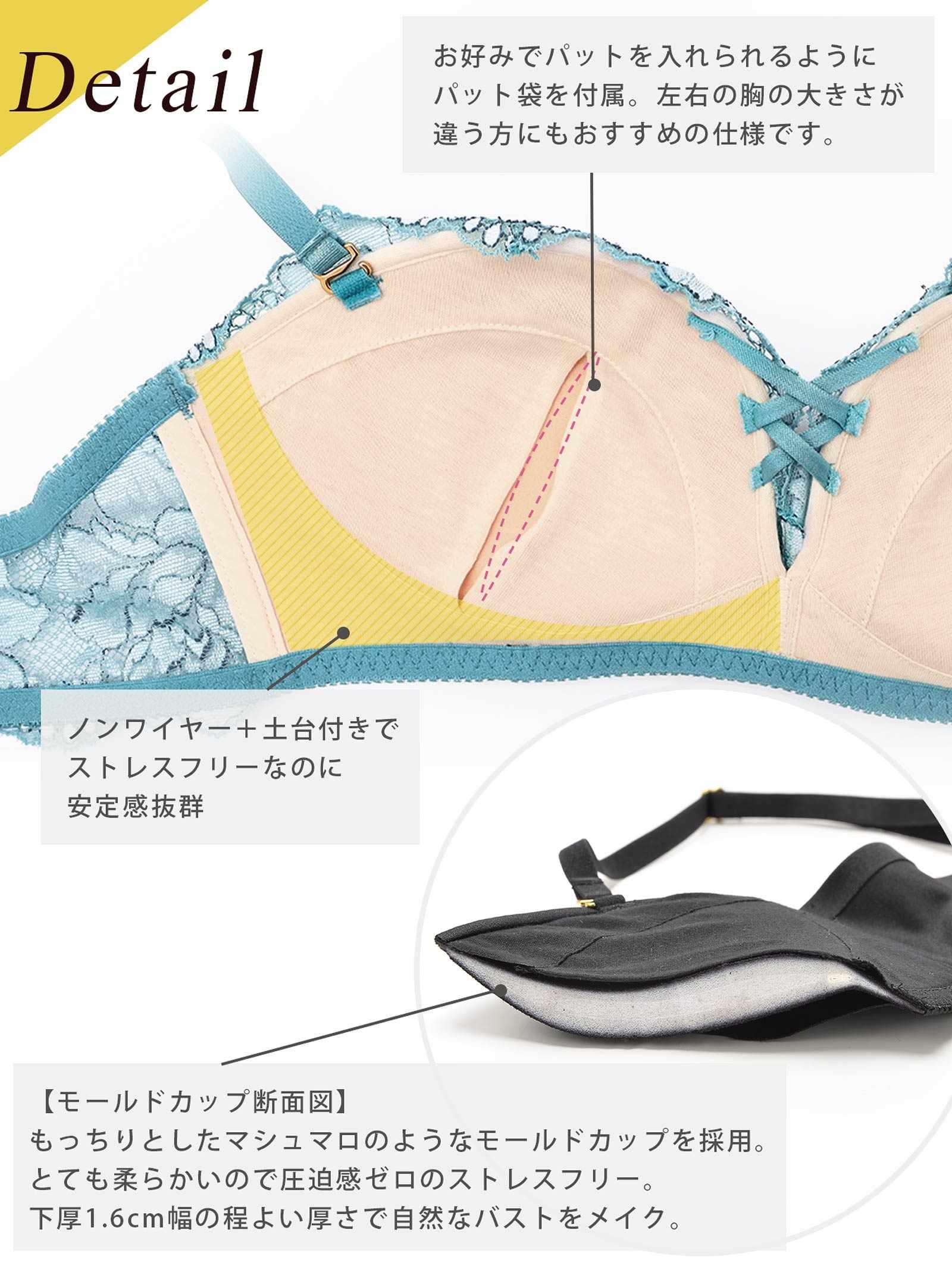 【Re;by Reinest】【A-Fサイズ】DIVA BRA series Luxury Lacy BRA / ラグジュアリーレーシィ単品ブラジャー - 【公式】247Lingerie