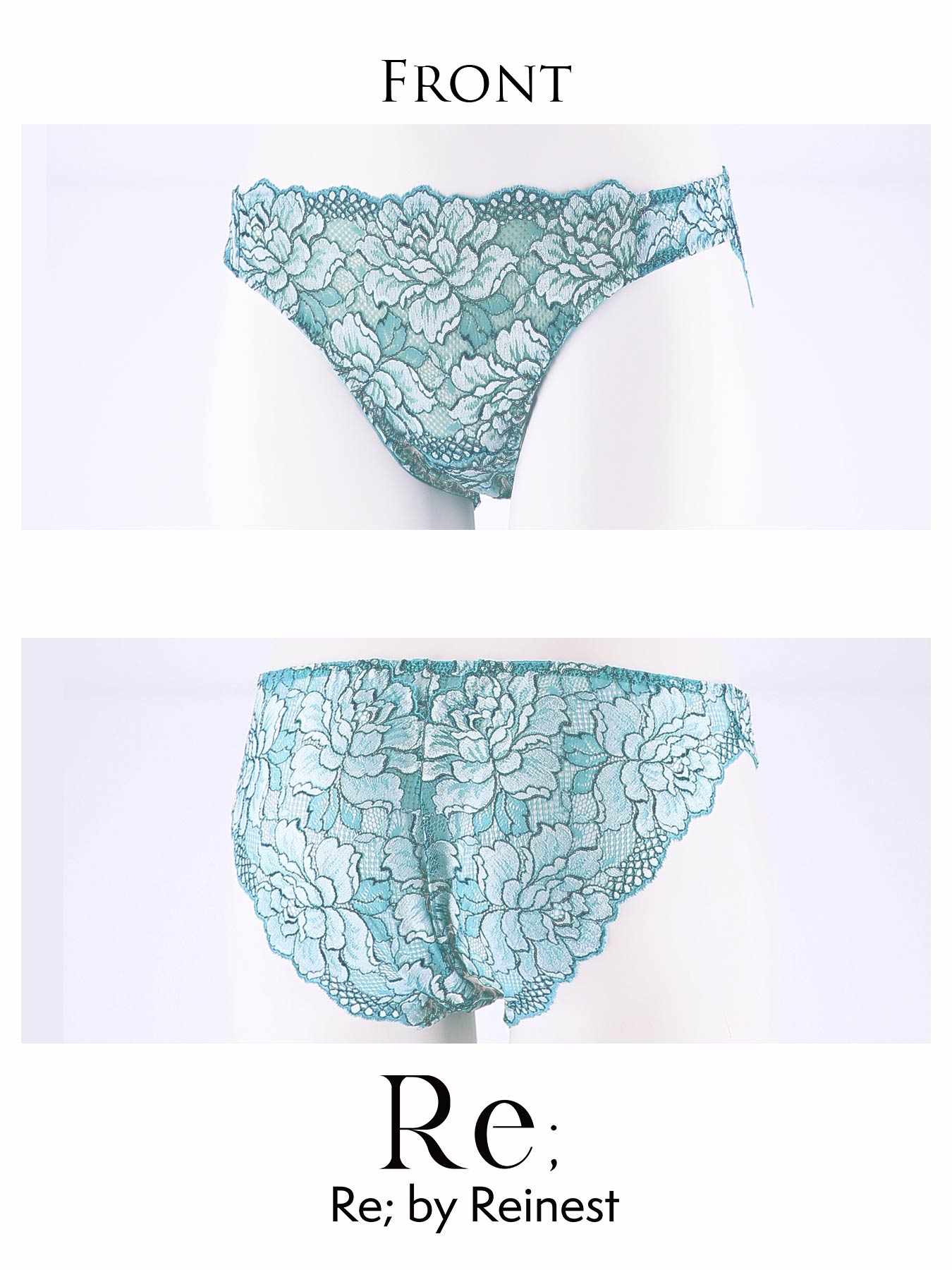 【Re;by Reinest】DIVA BRA series Luxury Lacy Shorts / ラグジュアリーレーシィ単品フルバックショーツ - 【公式】247Lingerie
